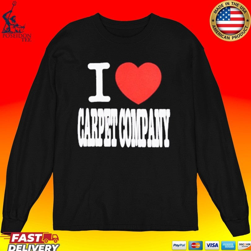Carpet Company I Heart Carpet Girls T-shirt