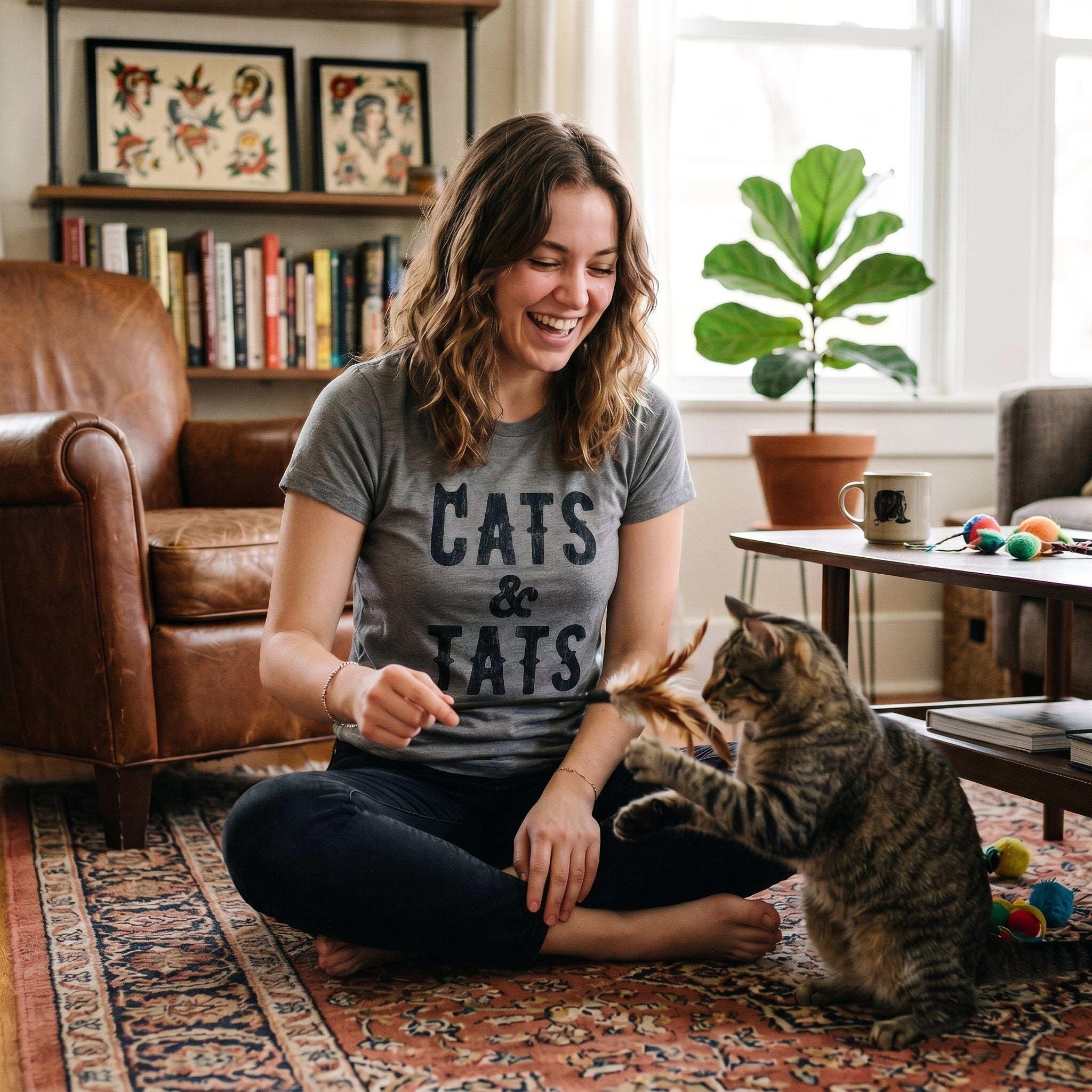 Cats And Tats Women's T Shirt