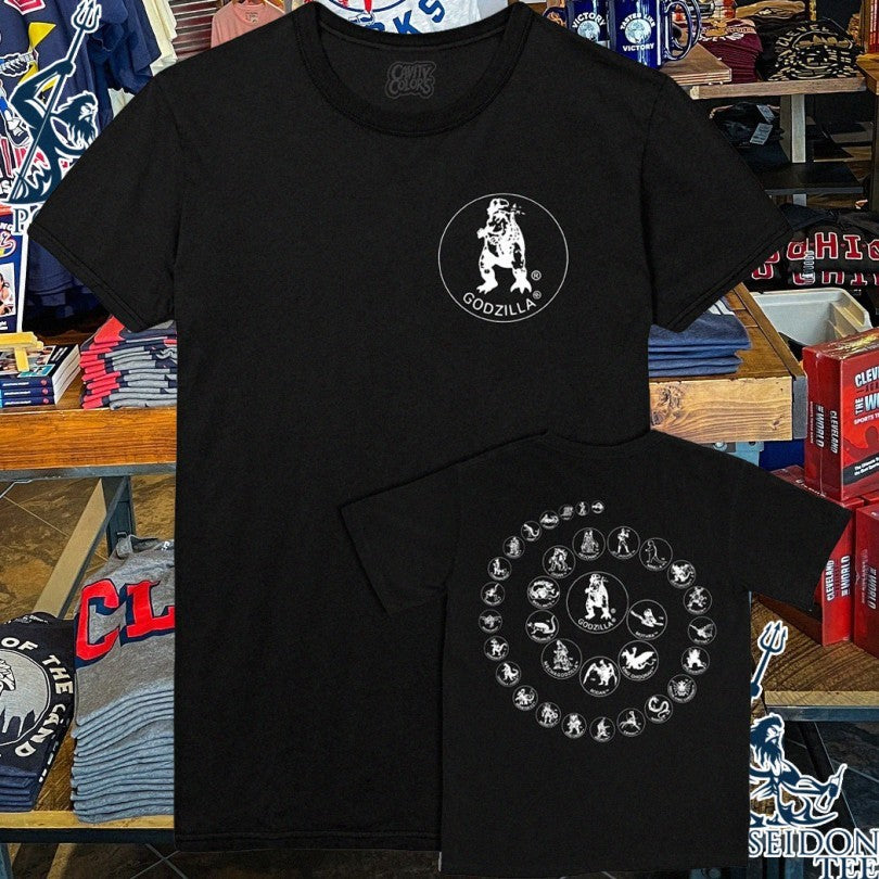 Cavitycolors Kaiju Icons T-shirt
