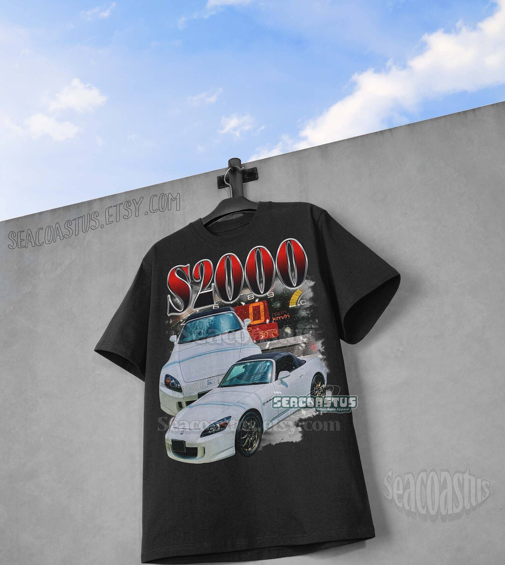 Honda S2000 Vintage T-Shirt Retro 90's Graphic Tee Hoodie, Sweatshirt | PodTeesHub.com