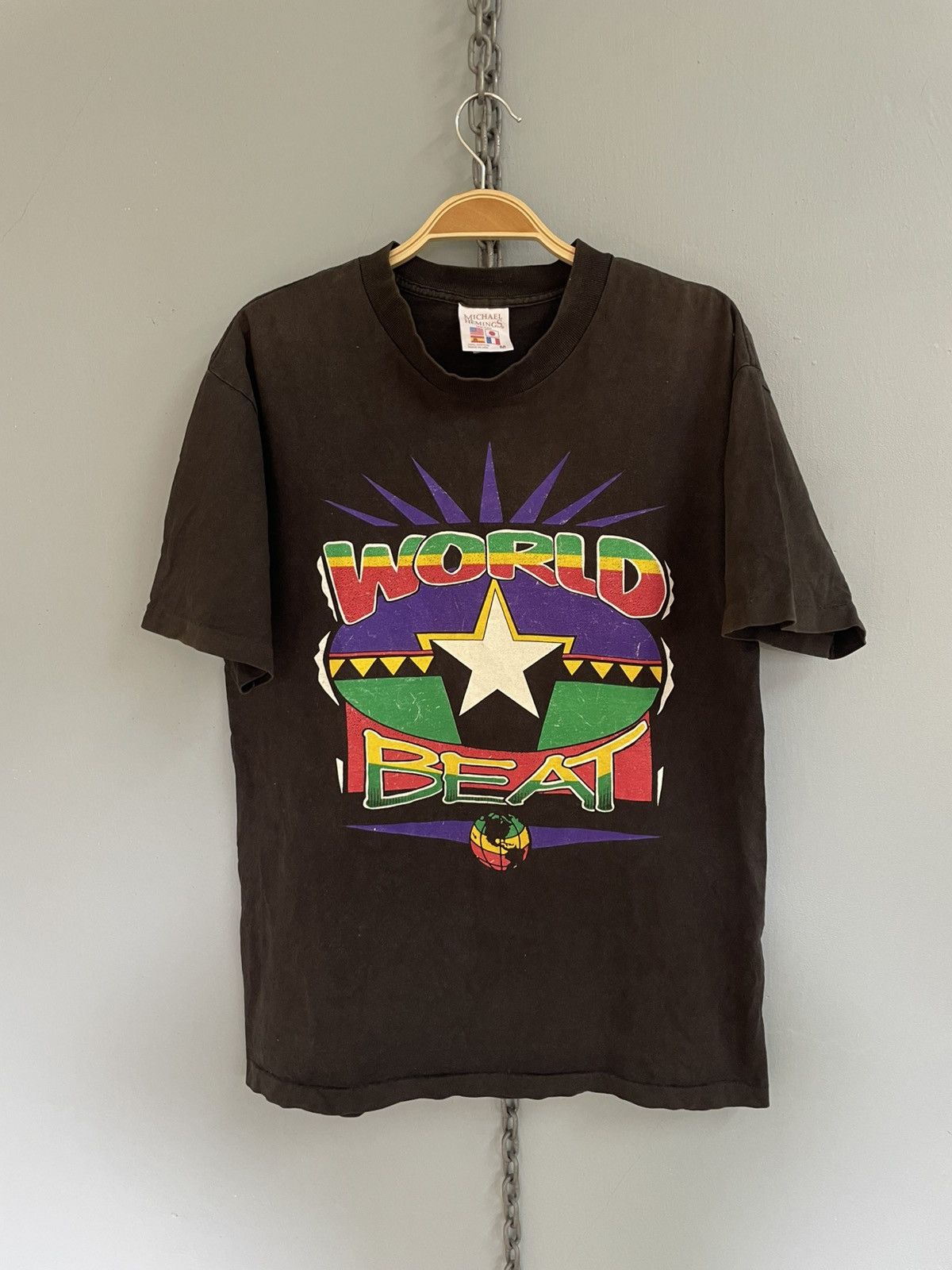 Vintage 90s World Beat Reggae T Shirt Hoodie, Sweatshirt | PodTeesHub.com