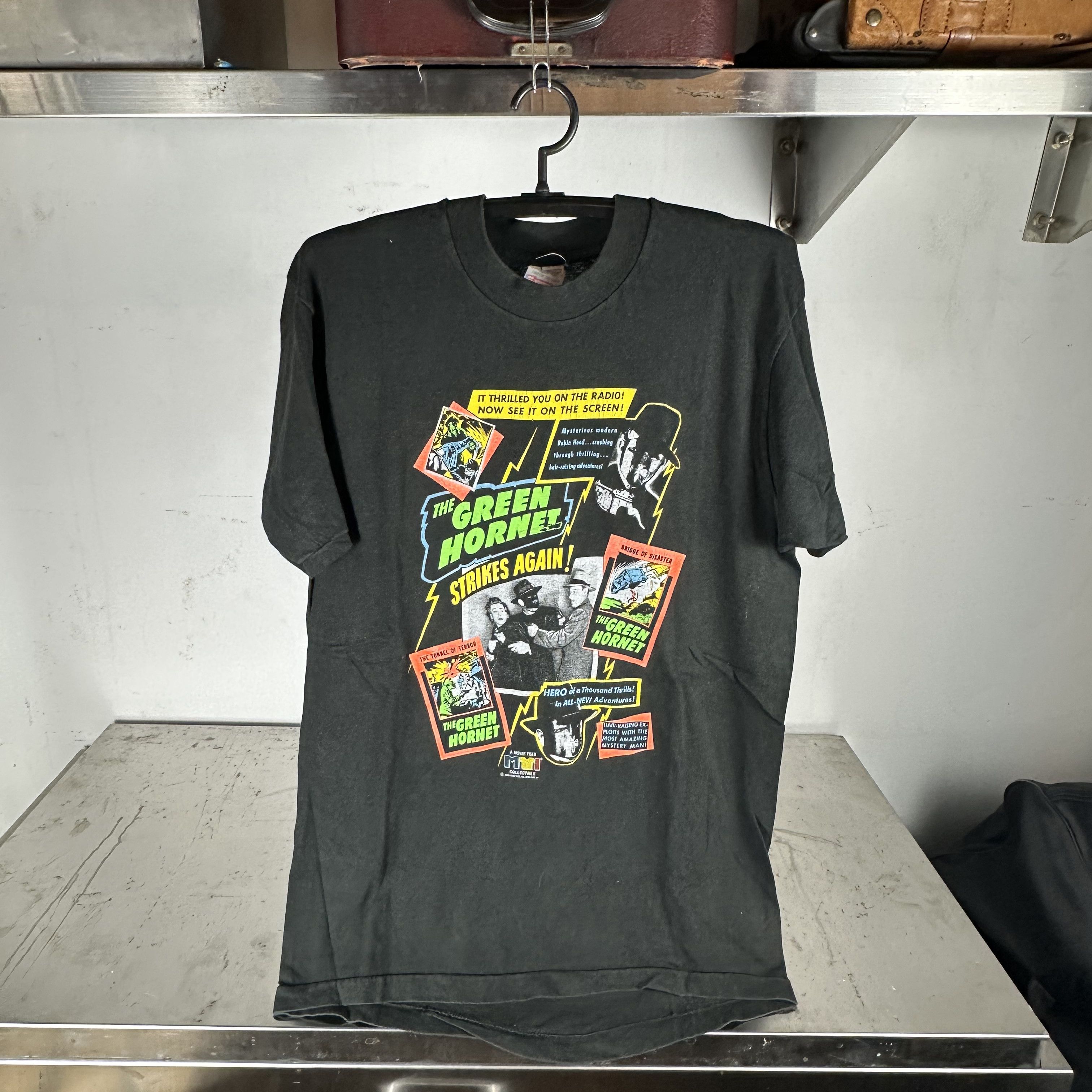 Vintage 1989 The Green Hornet Movie Tee Collectible Graphic T Shirt Hoodie, Sweatshirt | PodTeesHub.com