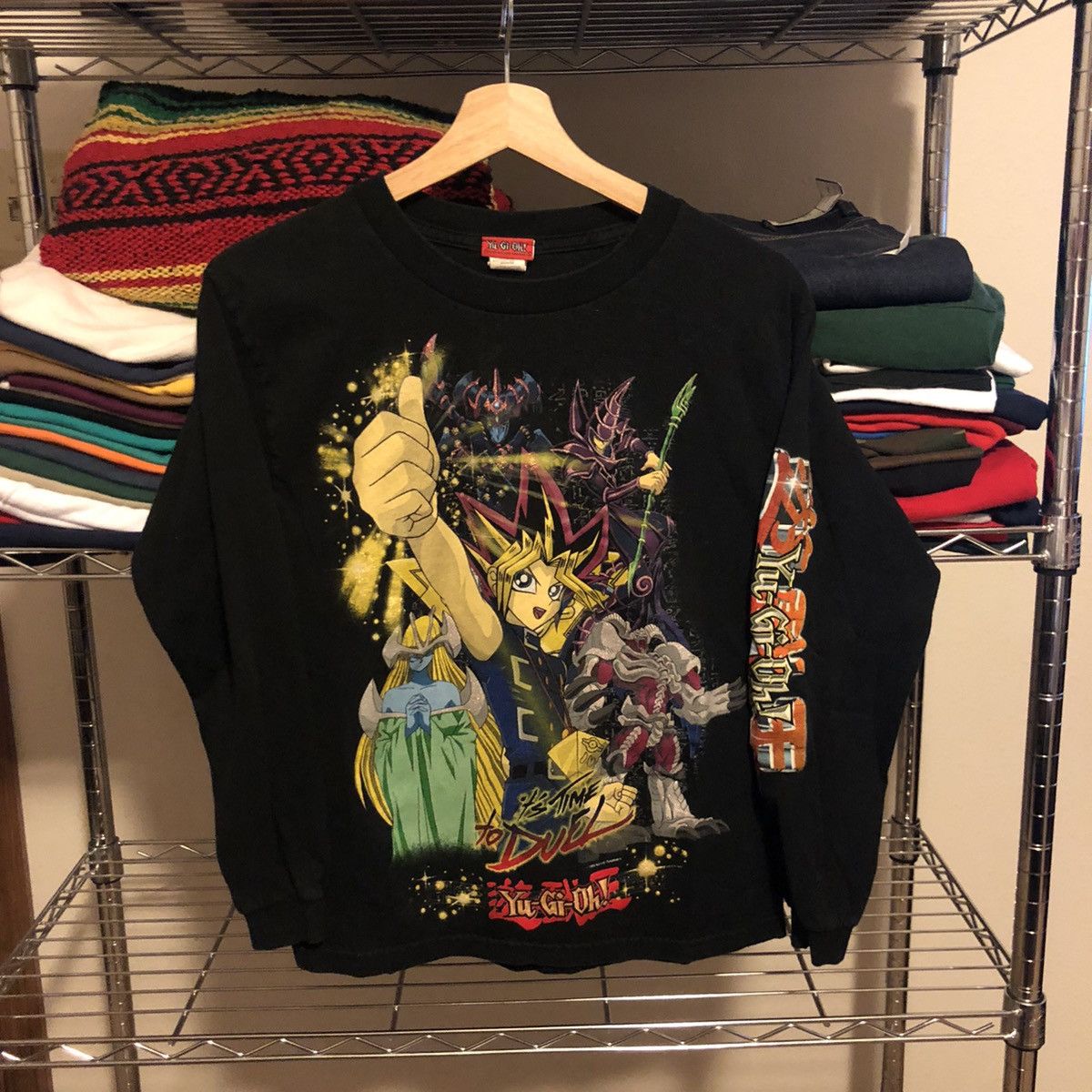Vintage 1996 Yu Gi Oh Youth Long Sleeve T-Shirts, Hoodie, Sweatshirt | PodTeesHub.com