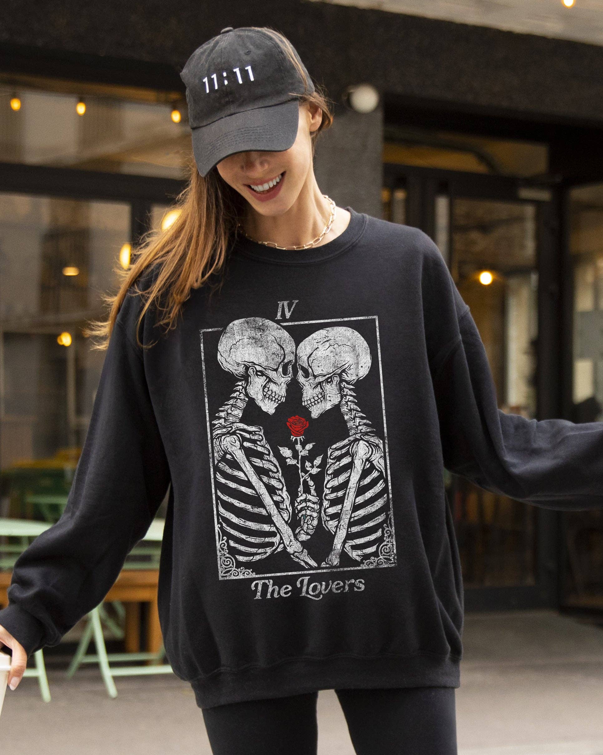 The Lovers, Skeleton, Ghost, Funny, Halloween Sweatshirt T-Shirts, Hoodie | PodTeesHub.com