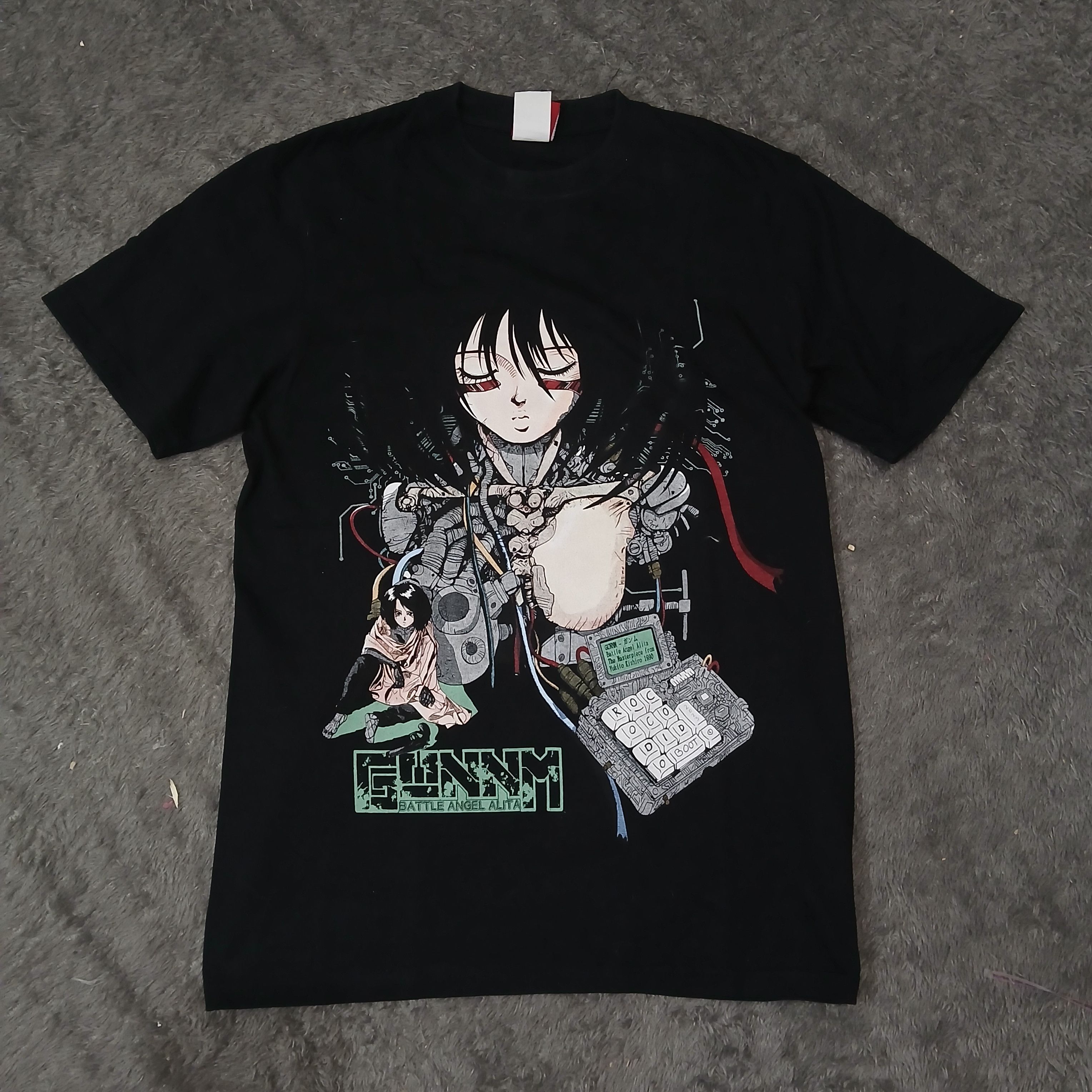 Rare Anime Alita Battle Angle Gunnm Roco Ent T-Shirts, Hoodie, Sweatshirt | PodTeesHub.com