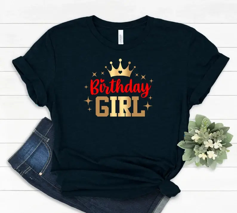 Birthday Girl T-Shirt Hoodie, Sweatshirt | PodTeesHub.com