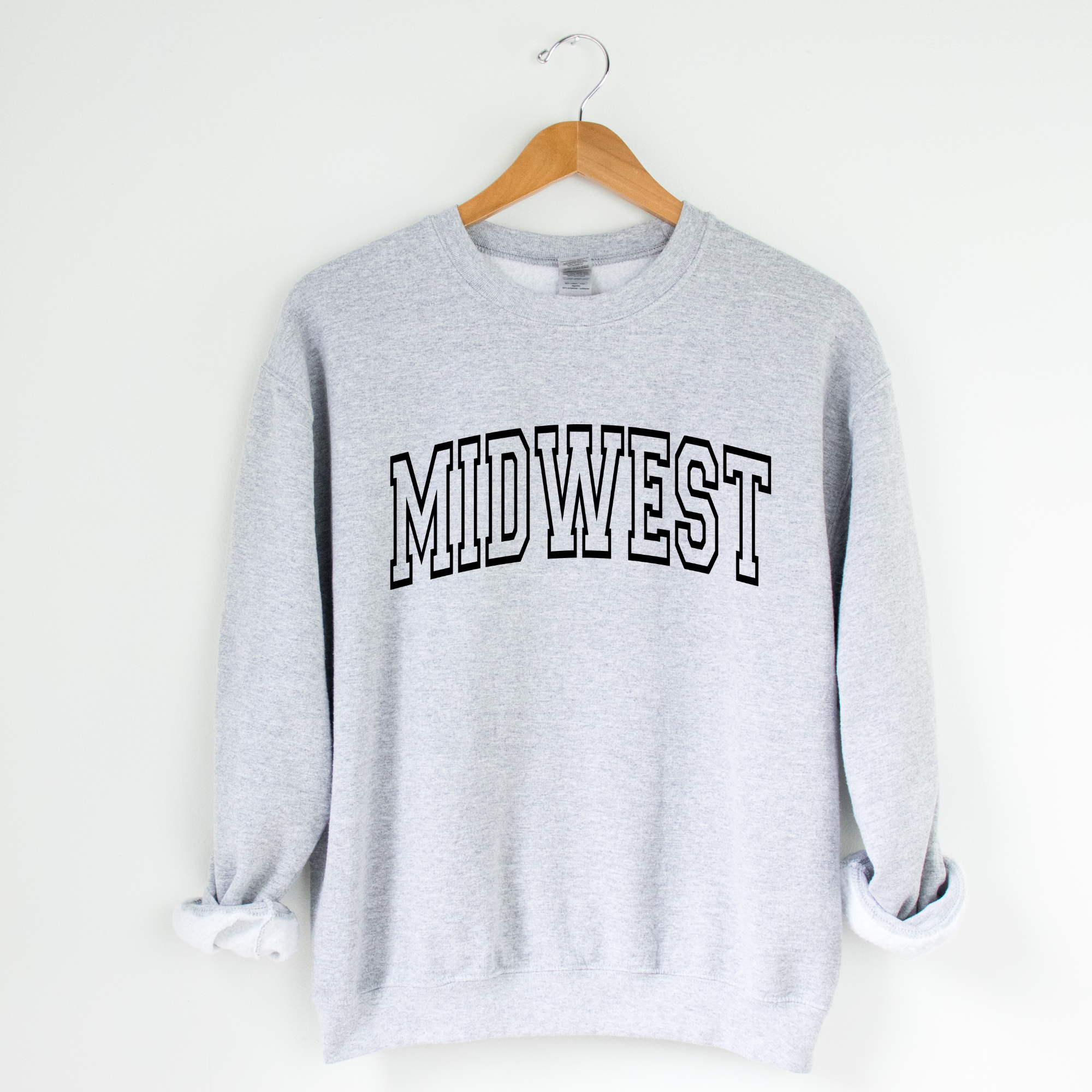 Midwest Crewneck Sweatshirt T-Shirts, Hoodie | PodTeesHub.com