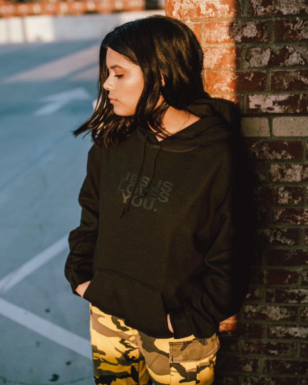 3-D Puff Print Black On Black Logo Hoodie T-Shirts, Sweatshirt | PodTeesHub.com