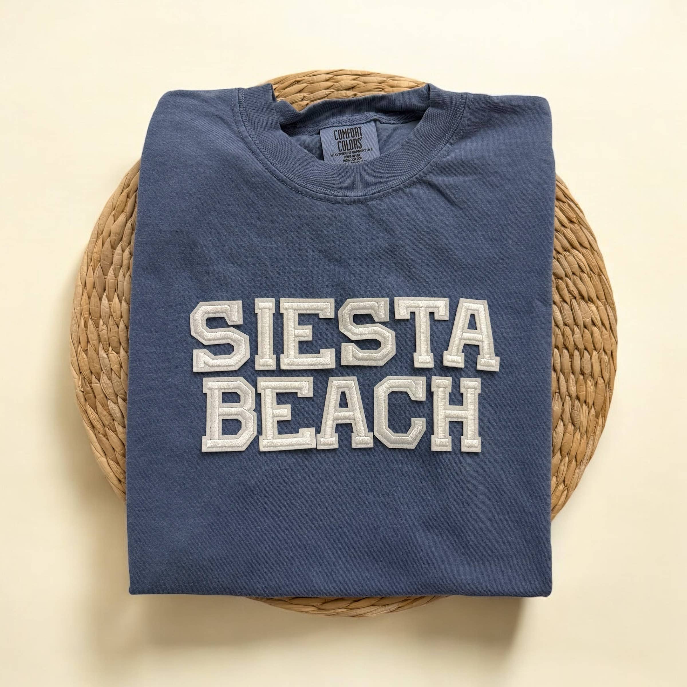 Comfort Colors Siesta Beach Florida Short Sleeve Shirt Hoodie, Sweatshirt | PodTeesHub.com