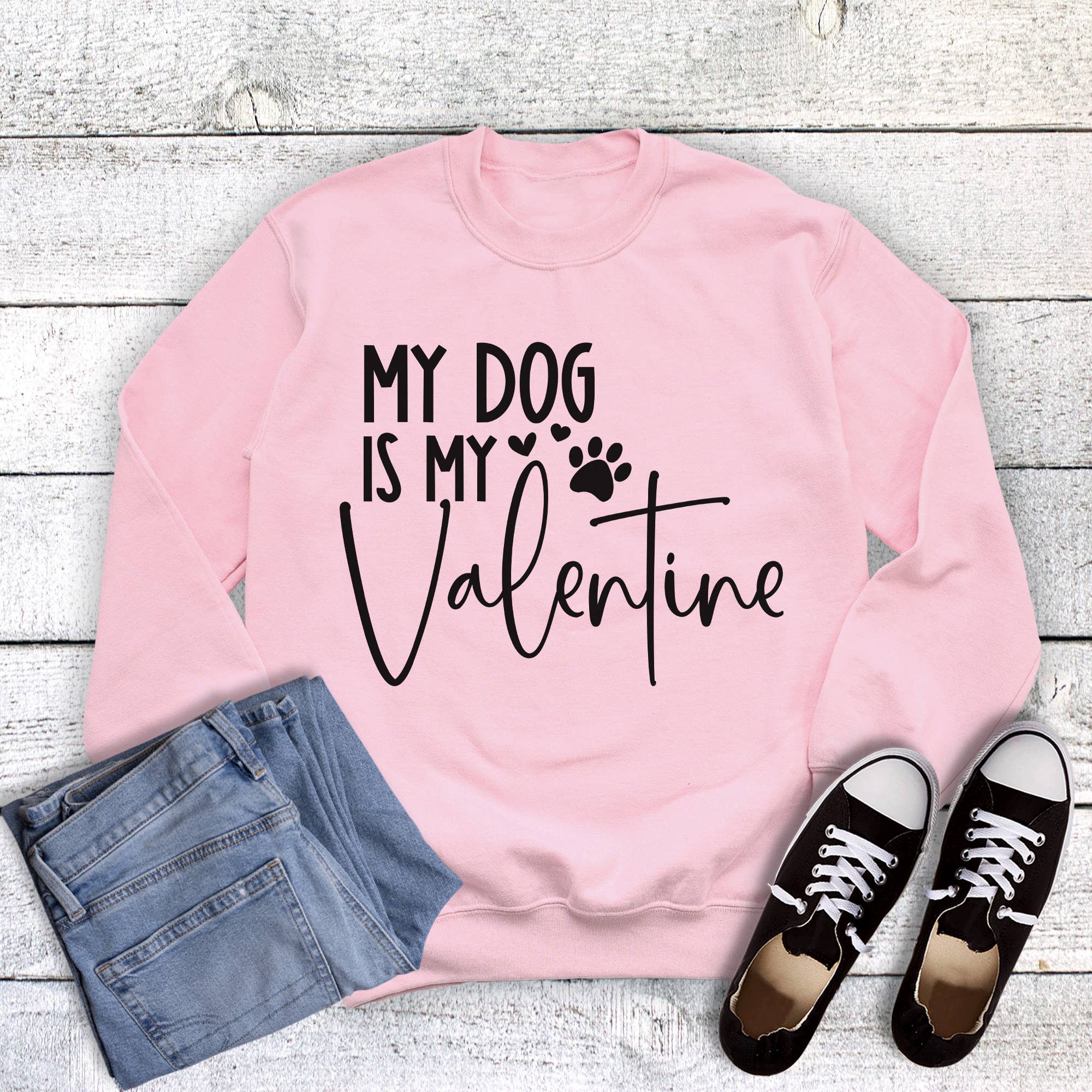 Valentine Pets Dog Sweatshirt T-Shirts, Hoodie | PodTeesHub.com