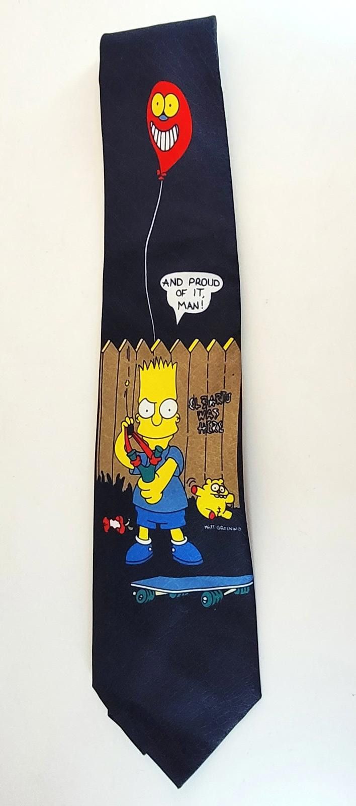 The Simpsons Bart Simpson Neck Tie Regent By Fox Novelty The Simpsons T-Shirts, Hoodie, Sweatshirt | PodTeesHub.com