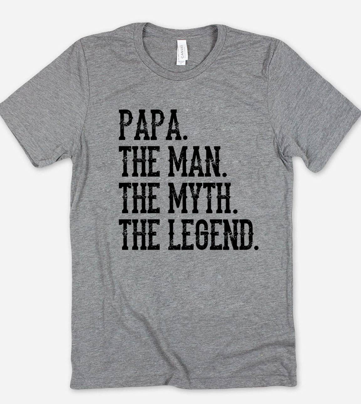 Papa the Man the Myth - Dad Father's Day Silly Fun T-Shirt Hoodie, Sweatshirt | PodTeesHub.com