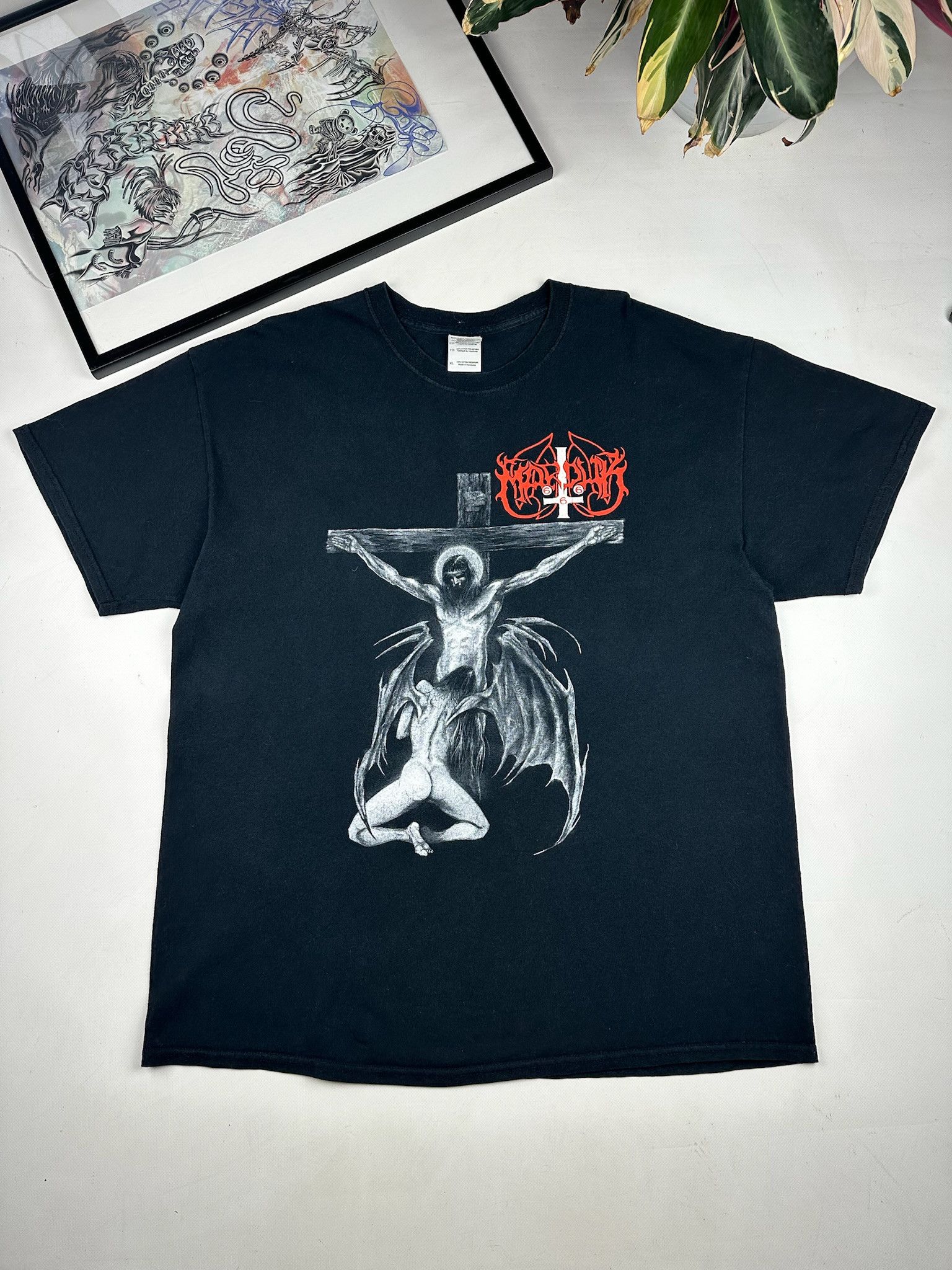Band Tees Vintage Marduk Metal Band T Shirt Hoodie, Sweatshirt | PodTeesHub.com