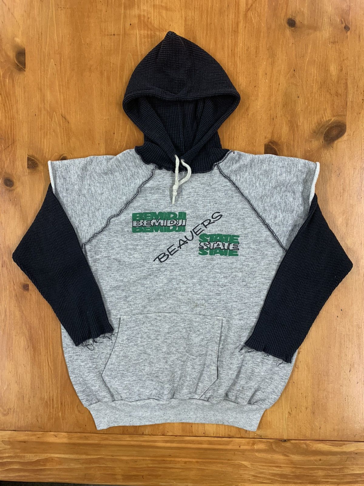 Vintage Crewneck Bemidji State Beavers Layer Hoodie T-Shirts, Sweatshirt | PodTeesHub.com