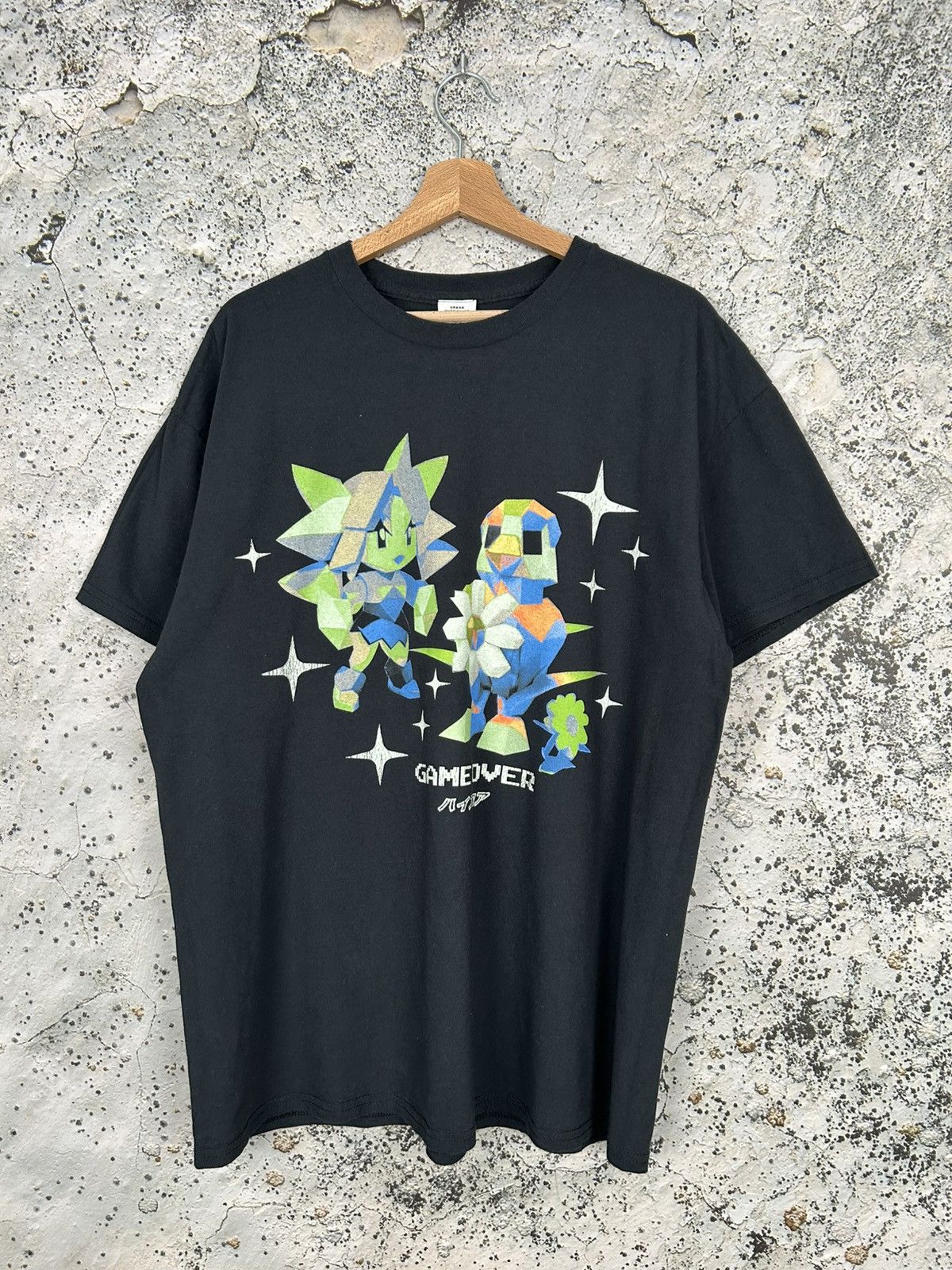 Outfitters Urban Outfitters Game Over Graphic Tee Streetwear Vintage Hoodie, Sweatshirt | PodTeesHub.com