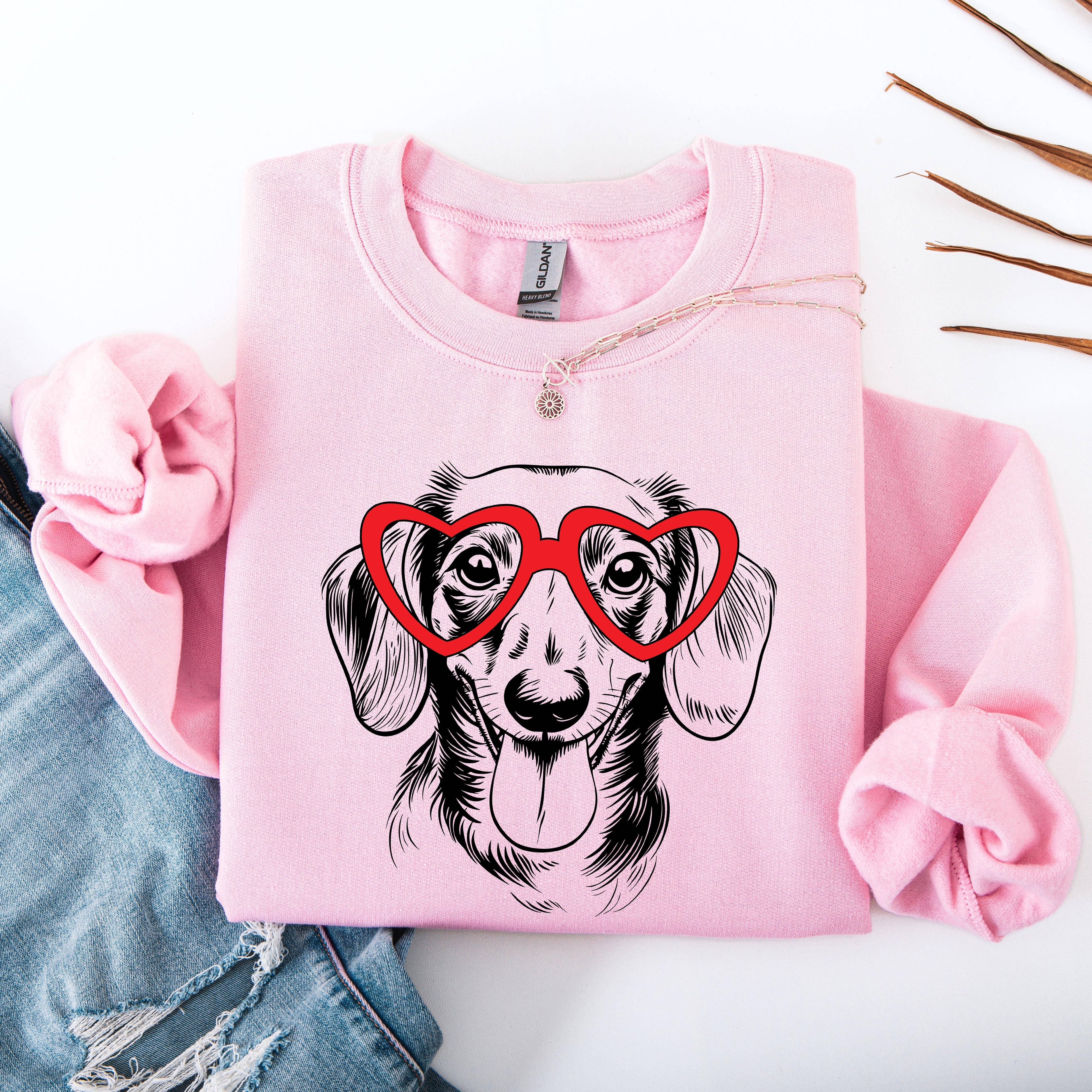 Dachshund, Dog Lover Apparel, Pet, Dog Breed Cute Sweatshirt T-Shirts, Hoodie | PodTeesHub.com