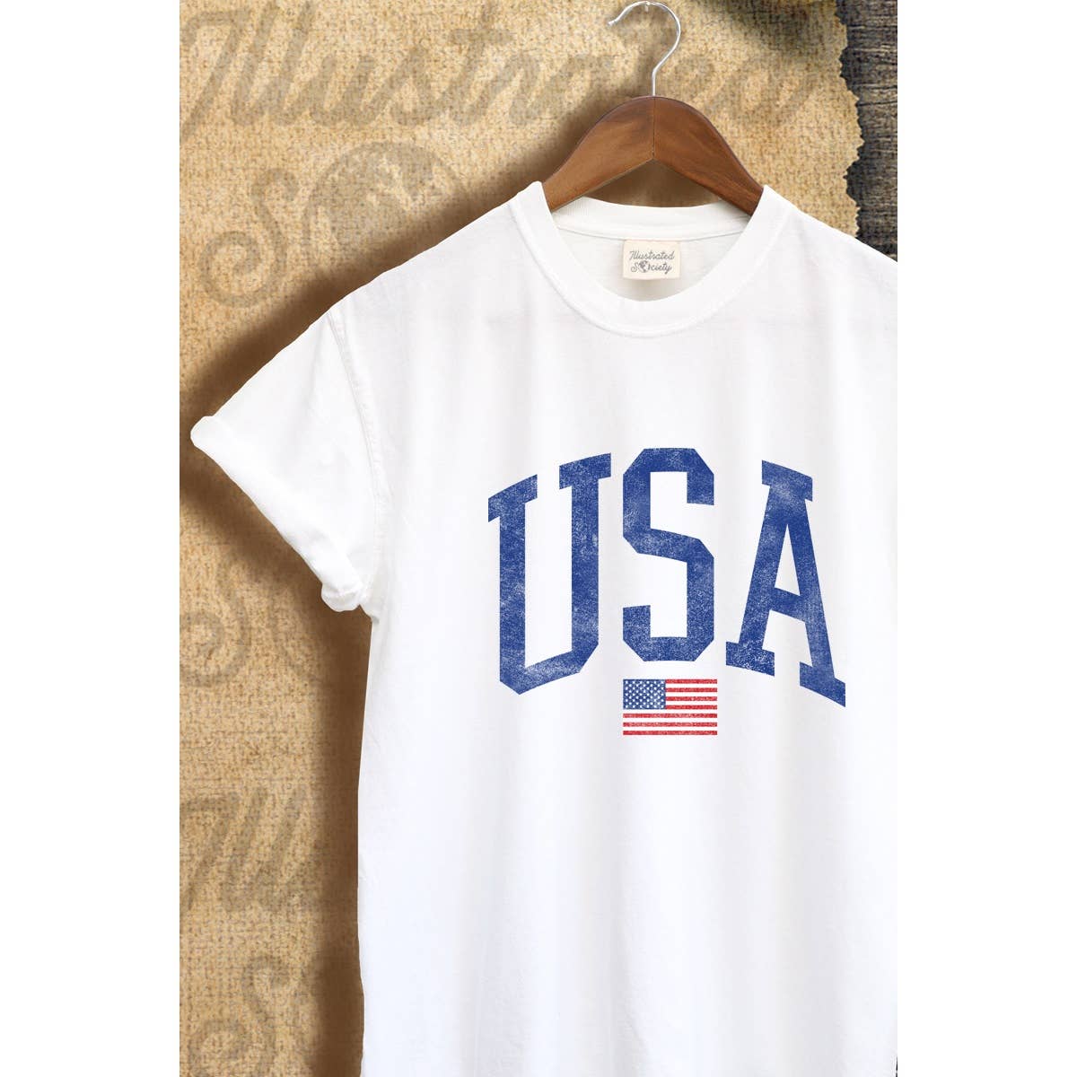 USA  Vintage Graphic  Tee Hoodie, Sweatshirt | PodTeesHub.com