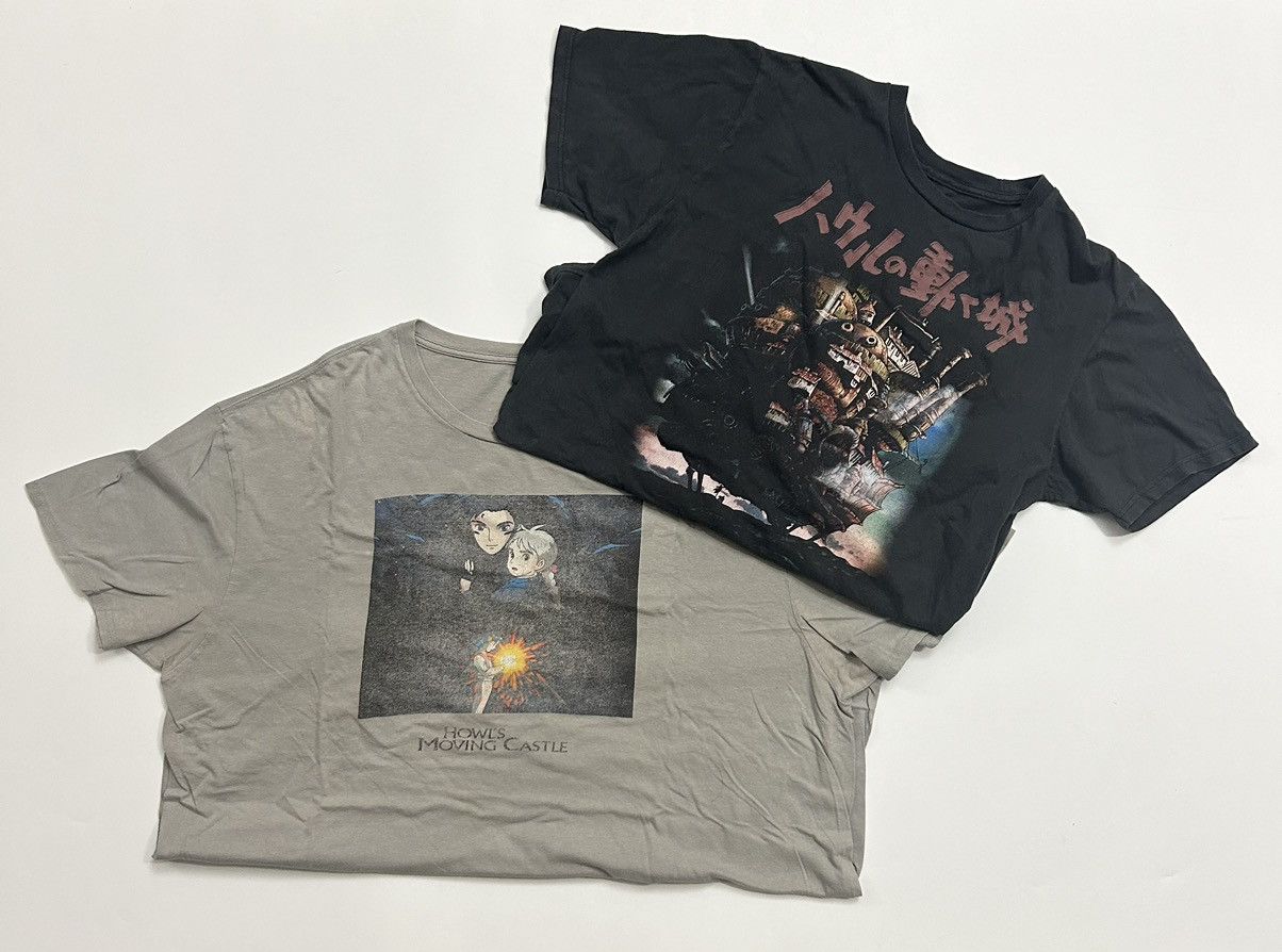 Anime Lot 2 Studio Ghibli Howl S Moving Castle Promo T-Shirts, Hoodie, Sweatshirt