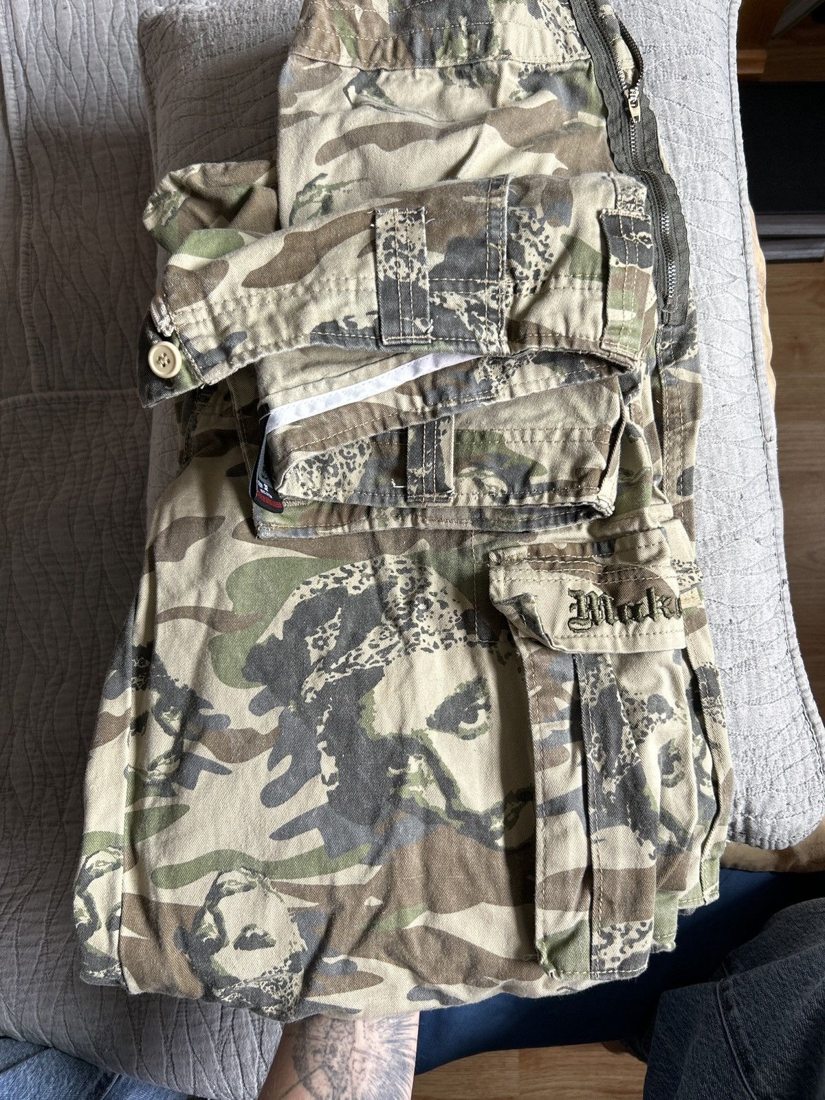 Makaveli Tupac Print Camo T-Shirts, Hoodie, Sweatshirt | PodTeesHub.com