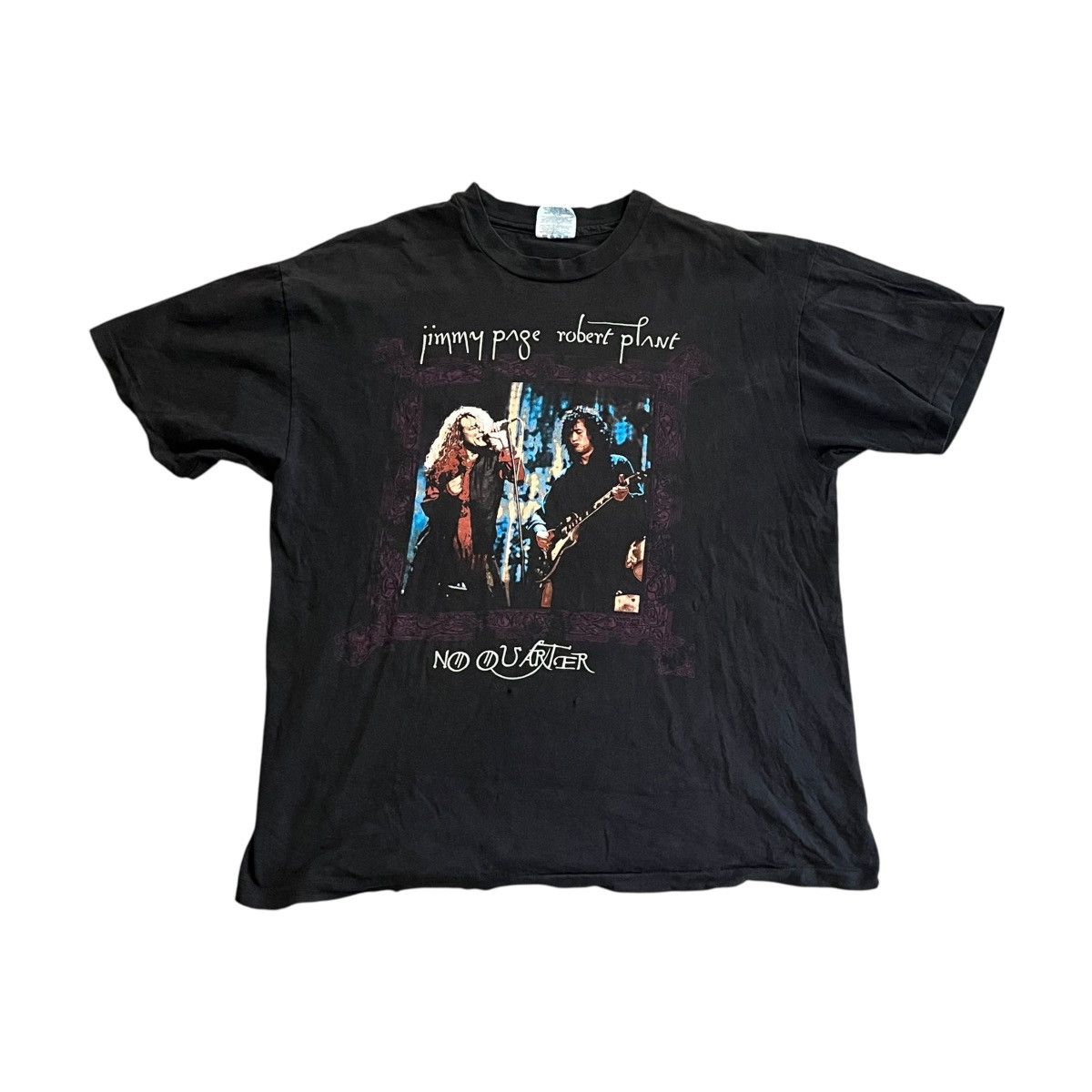 Led Zeppelin X Vintage Vintage 1995 Robert Plant Jimmy Page No Quarter T-Shirts, Hoodie, Sweatshirt
