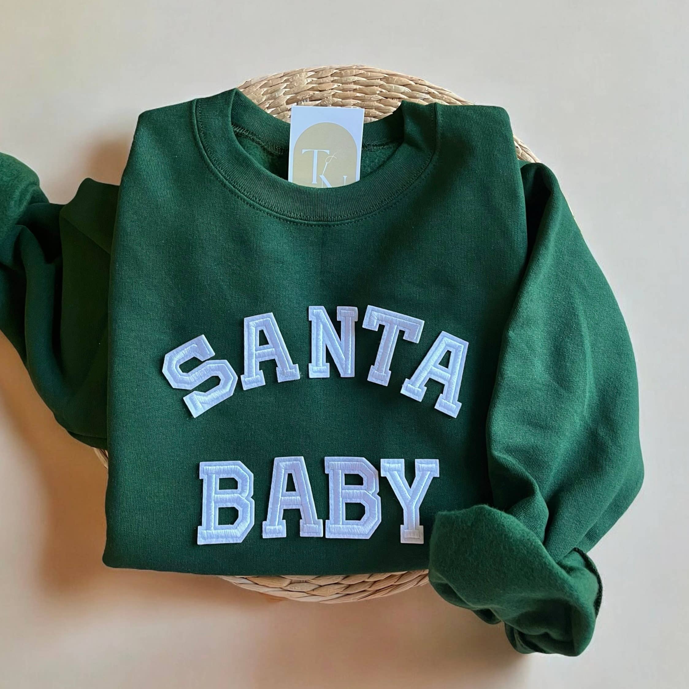 Santa Baby Sweatshirt, Holiday Sweatshirts For Women T-Shirts, Hoodie | PodTeesHub.com