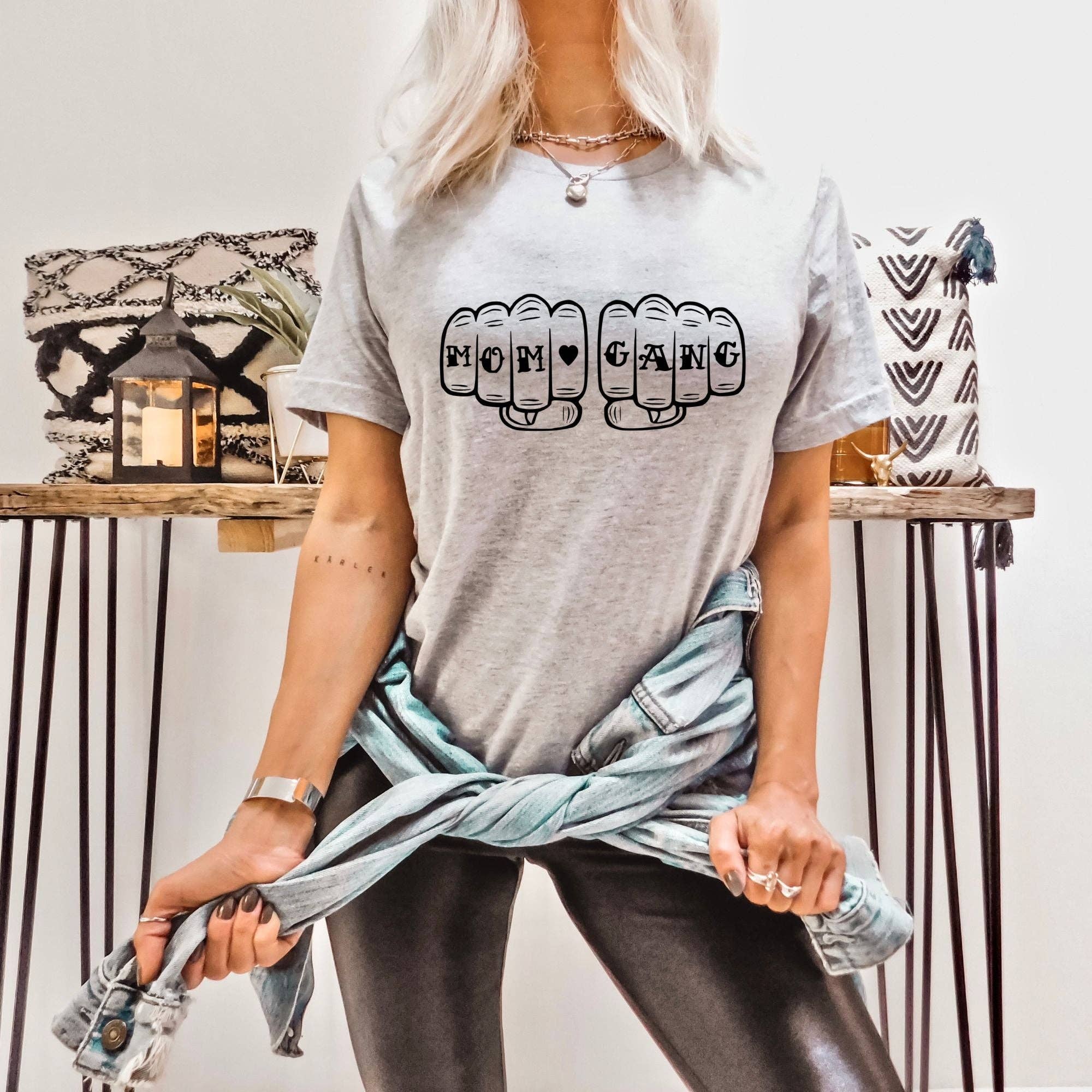 Mom Gang Shirt For Mother's Day *Unisex Fit*118 Hoodie, Sweatshirt | PodTeesHub.com
