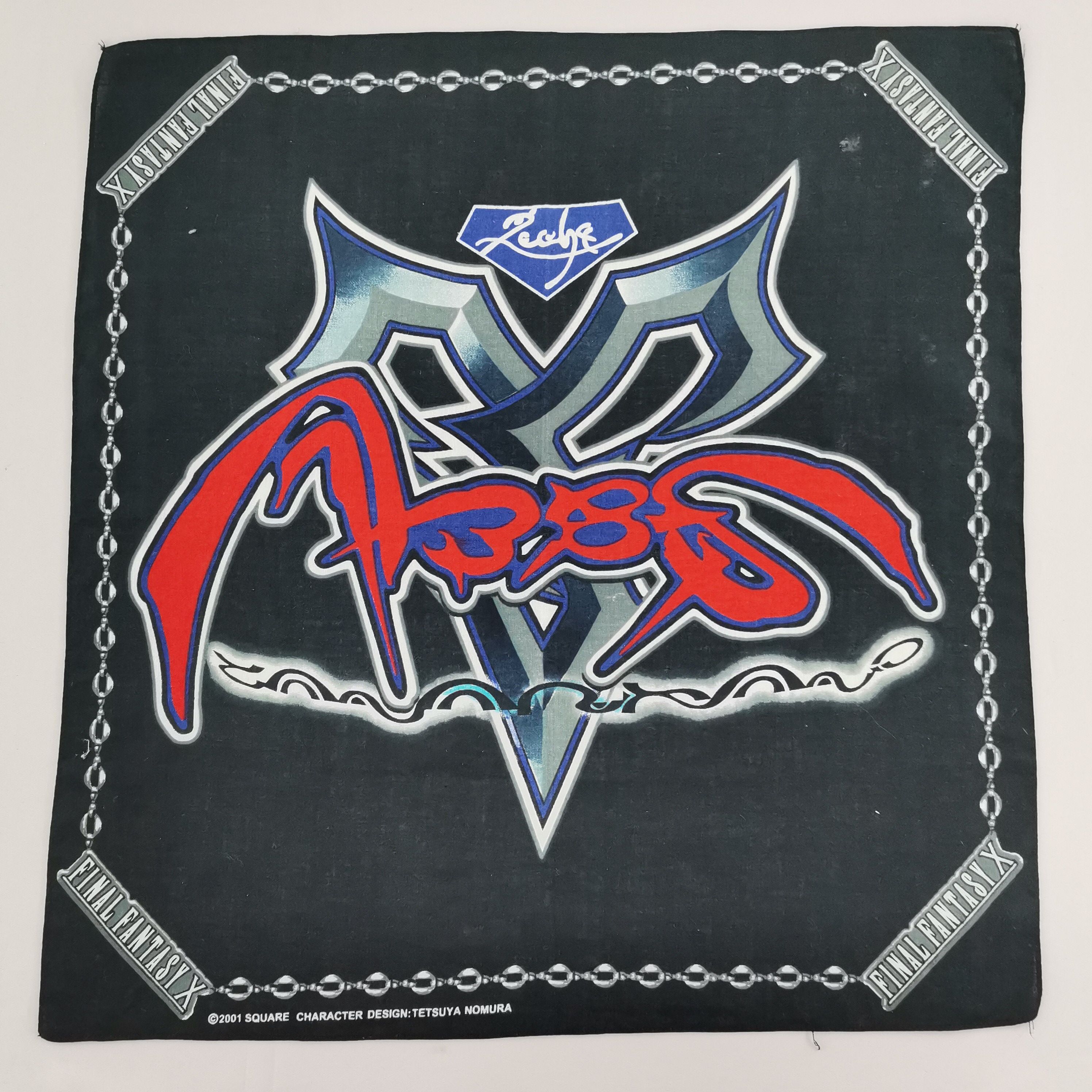 Japanese Brand Vintage 2001 Final Fantasy X Handkerchief Scarf T-Shirts, Hoodie, Sweatshirt | PodTeesHub.com