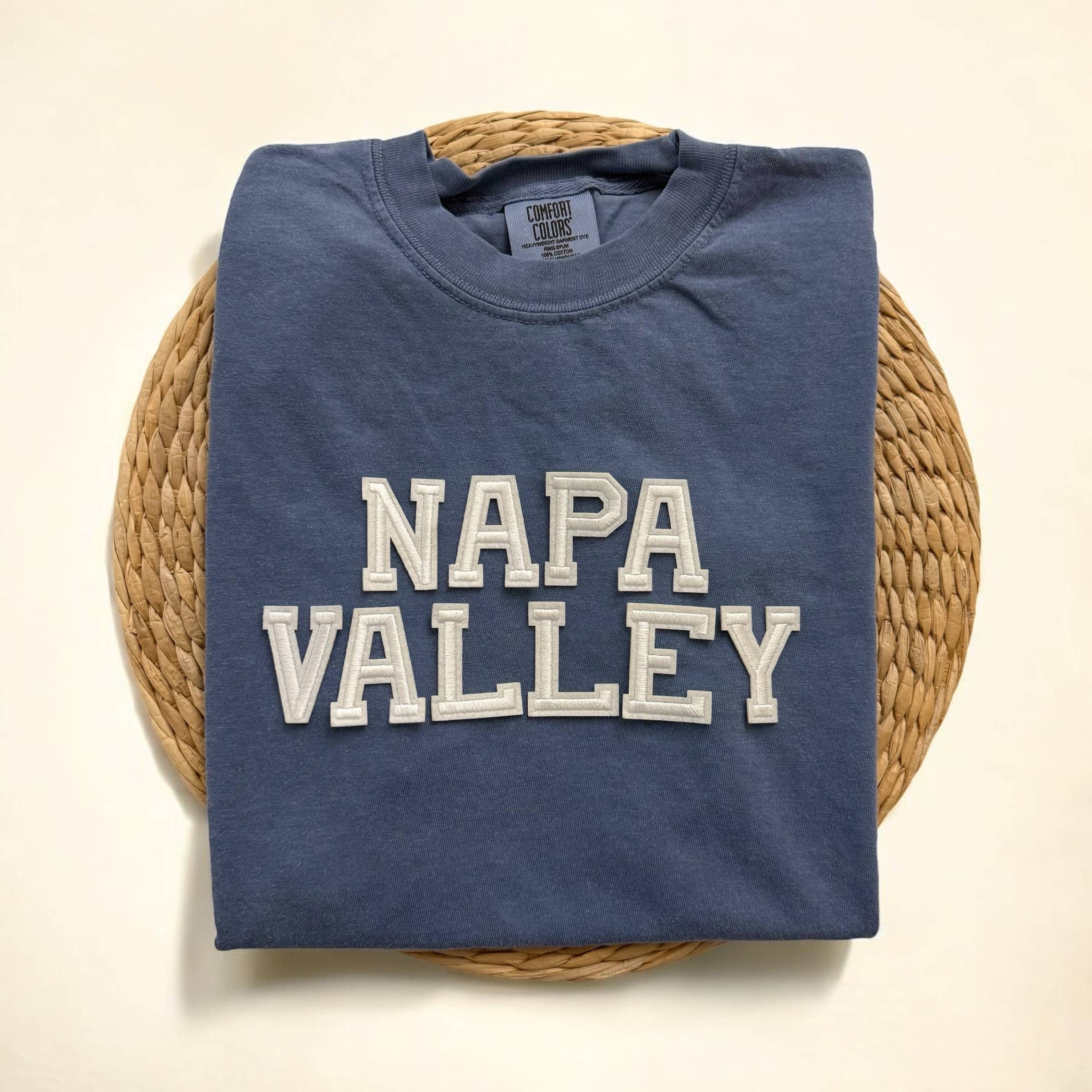 Comfort Colors Napa Valley California Short Sleeve Shirt Hoodie, Sweatshirt | PodTeesHub.com