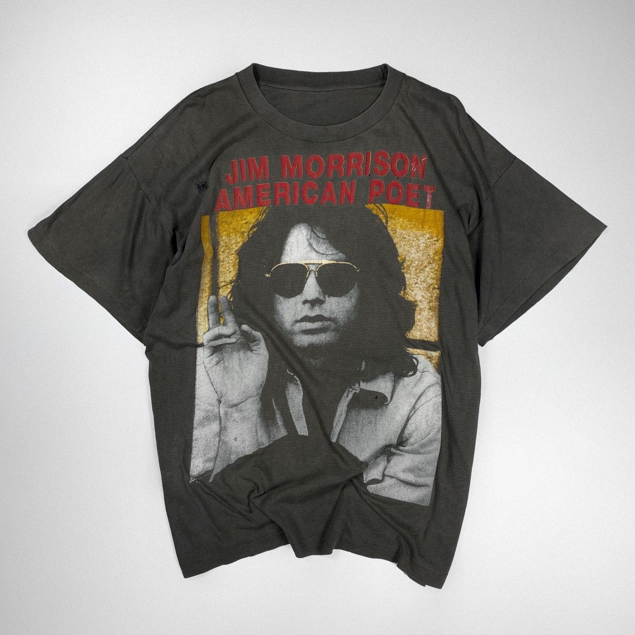 Band Tees Jim Morrison The Doors Distressed T Shirt Vintage Hoodie, Sweatshirt | PodTeesHub.com