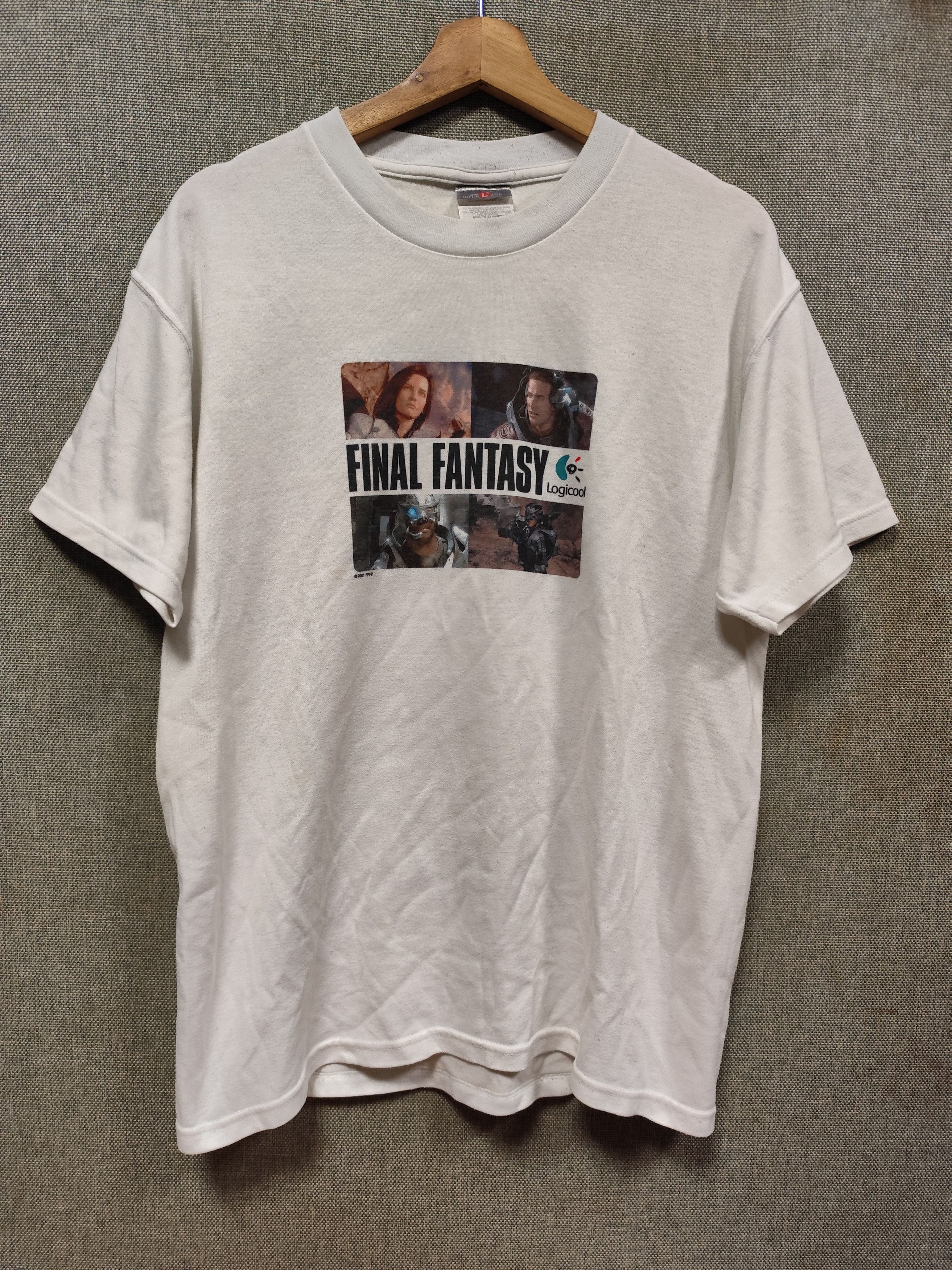 Playstation Vintage 2001 Final Fantasy Tee Hoodie, Sweatshirt | PodTeesHub.com