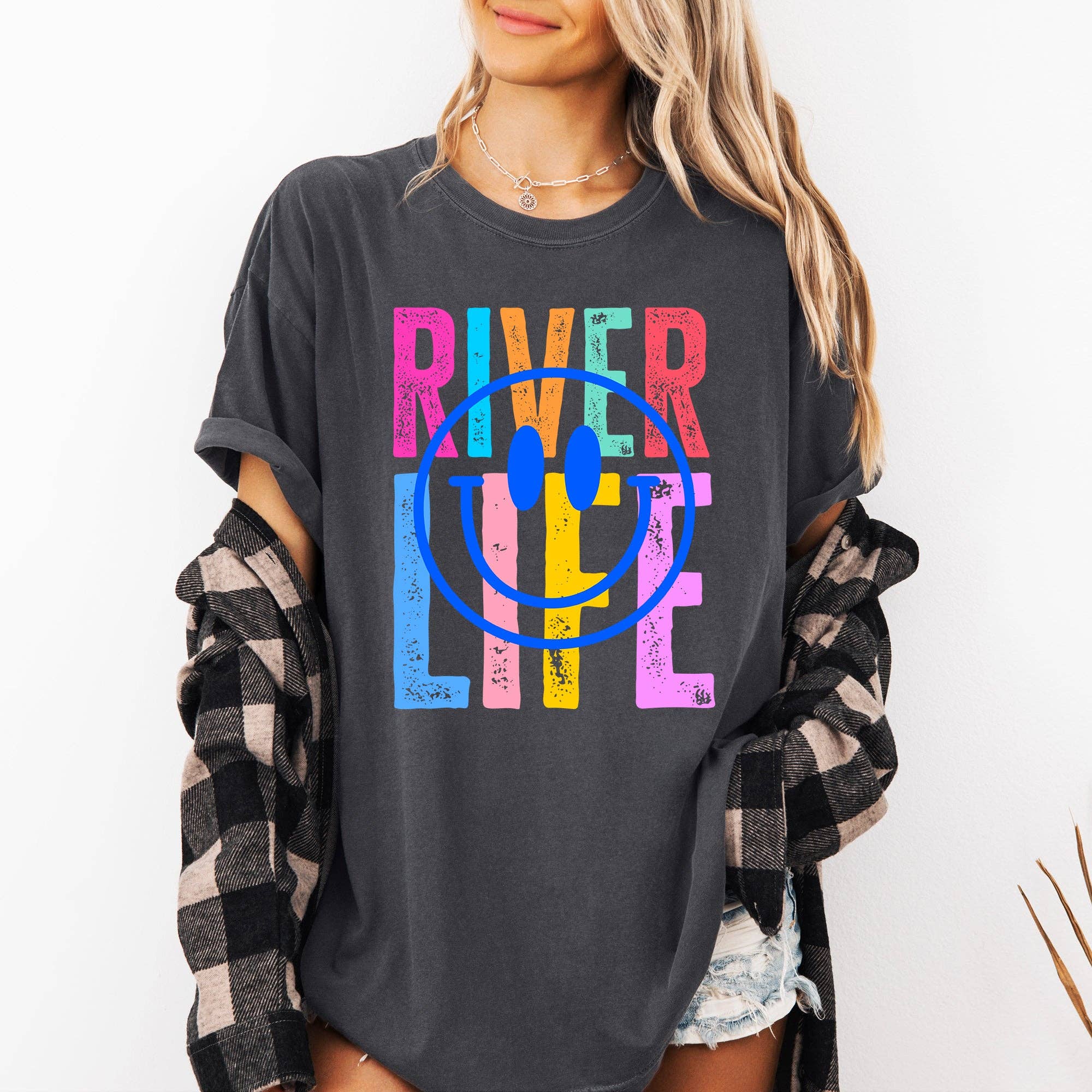 River Life, Float, Summer, River Rat, Retro T-Shirt Hoodie, Sweatshirt | PodTeesHub.com