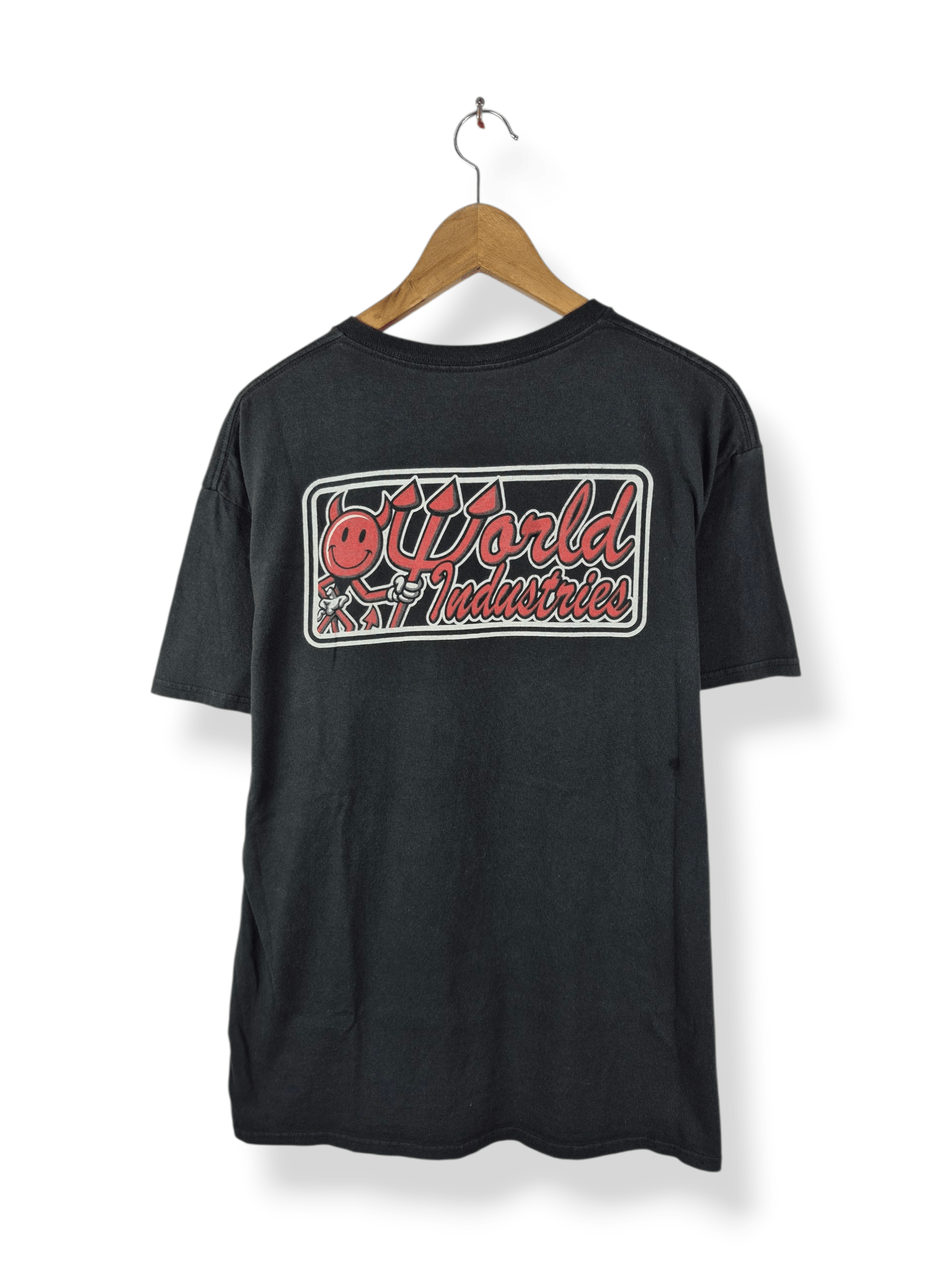 Industries World Industries Skate Streetwear Tees Big Logo Backprint Hoodie, Sweatshirt | PodTeesHub.com