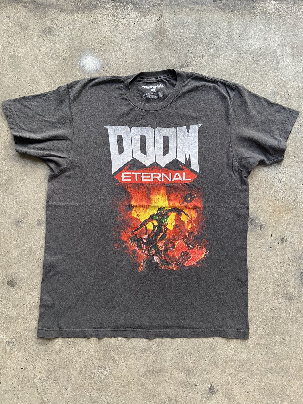 Playstation Doom Eternal Promo Tee 2019s Hoodie, Sweatshirt | PodTeesHub.com