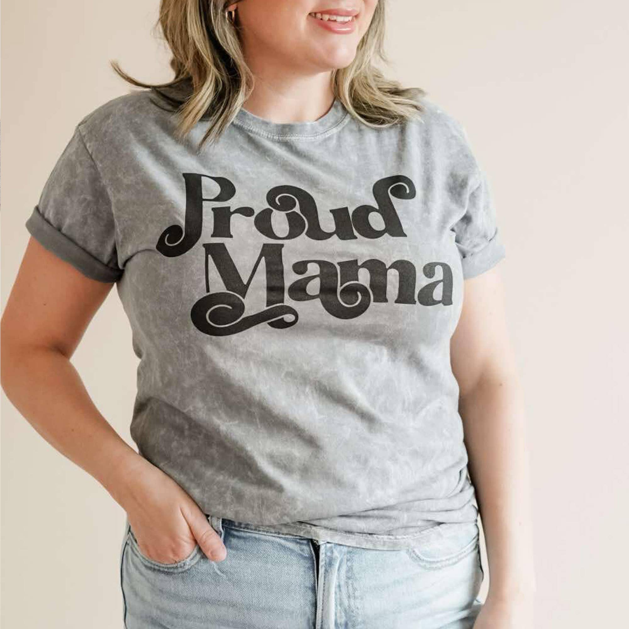 Proud Mama Shirt, Mother's Day Graphic Tee, Mama Shirt Hoodie, Sweatshirt | PodTeesHub.com