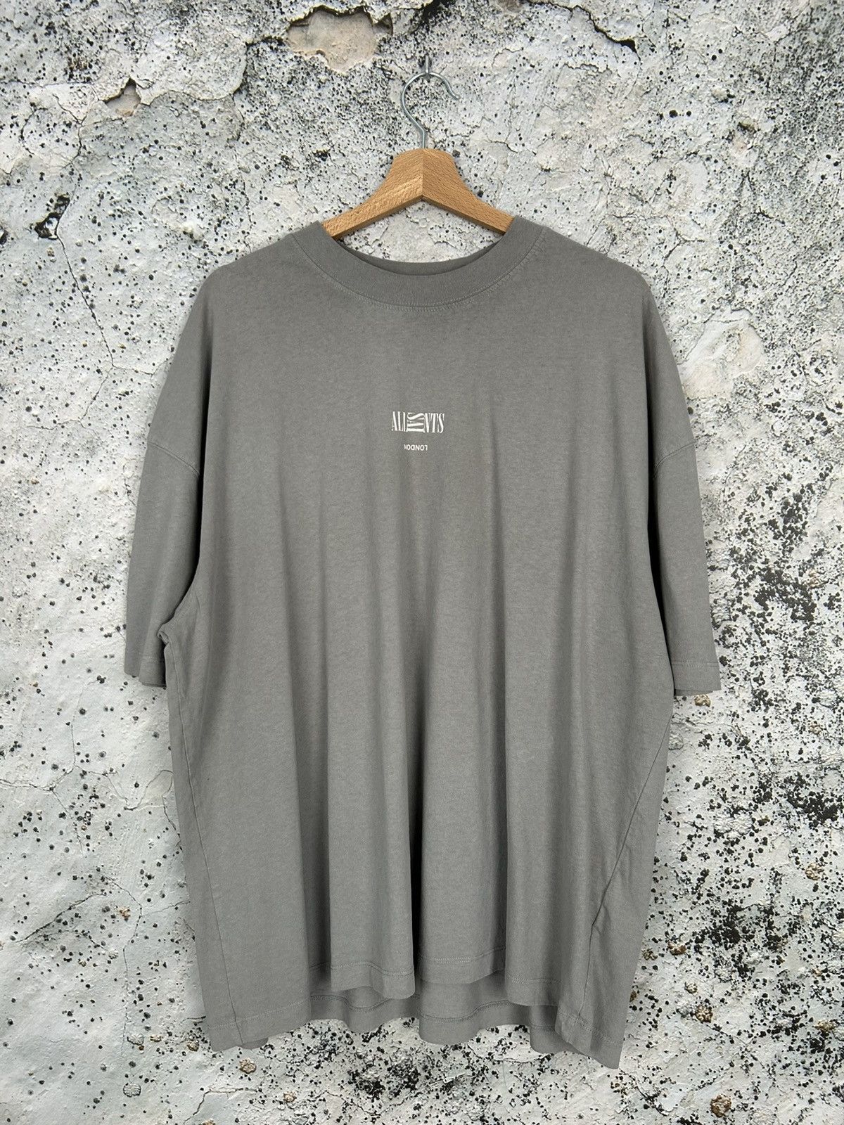 Allsaints Allsiants Boxy Baggy Graphic Tee Streetwear Skate Rap Hoodie, Sweatshirt | PodTeesHub.com