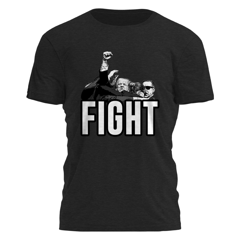 Trump - Fight Fist Tee - 2743 Hoodie, Sweatshirt | PodTeesHub.com