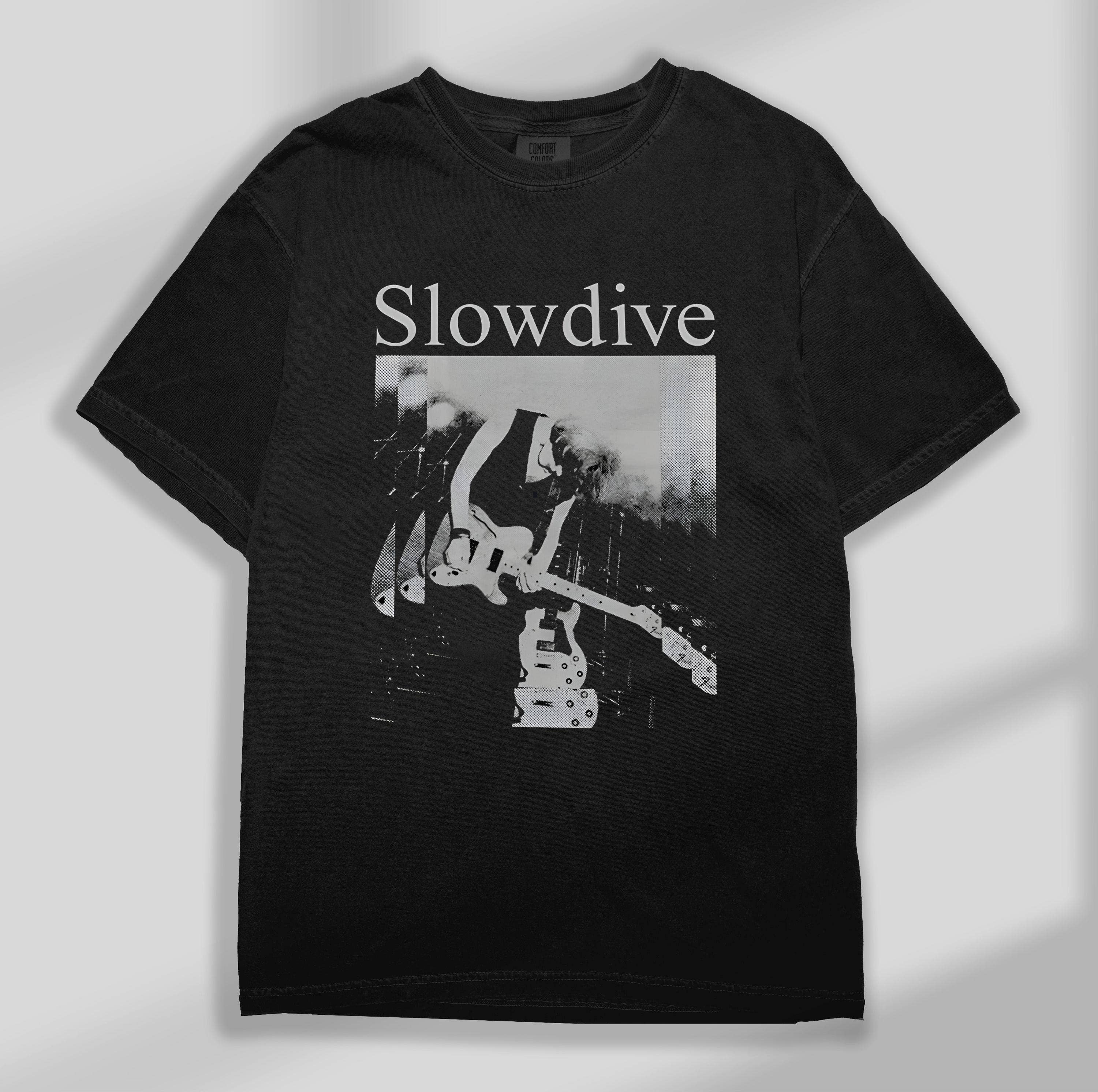Slowdive Vintage Style Band Tee Retro Music Graphic Shirt Hoodie, Sweatshirt | PodTeesHub.com