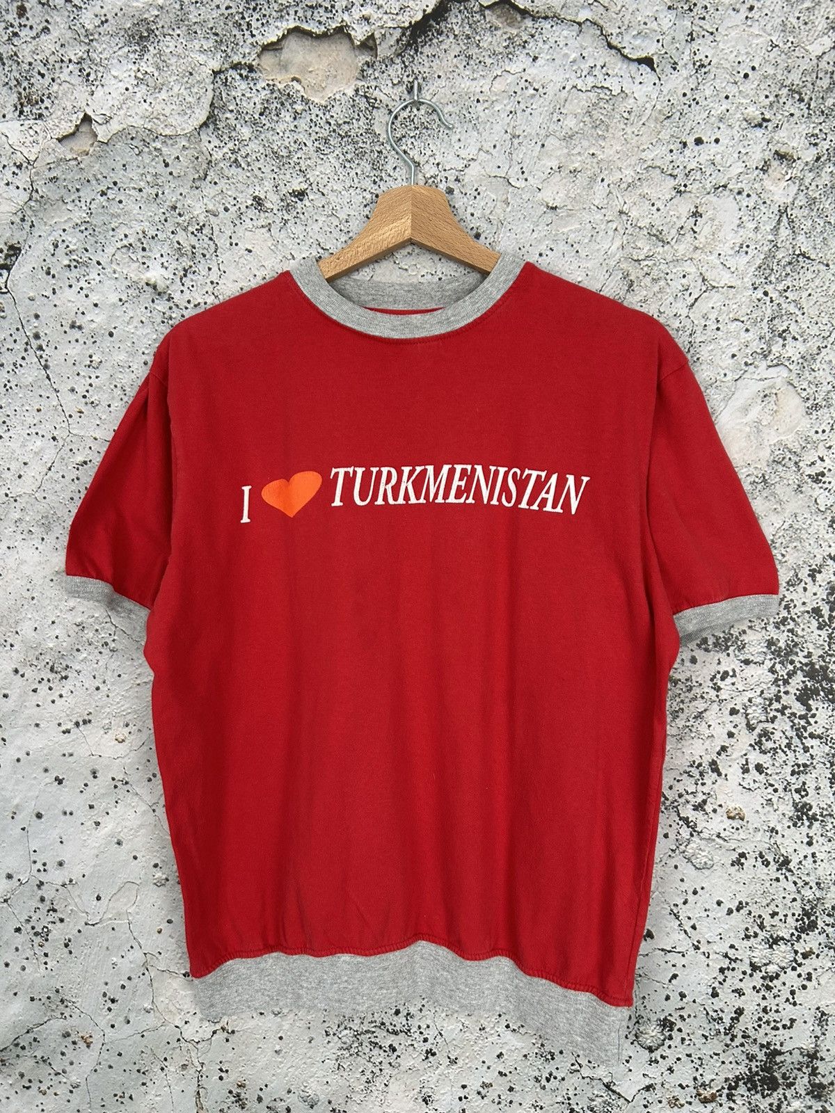 Other I Love Turkmenistan Graphic Tee Tourist Streetwear Vintage Hoodie, Sweatshirt | PodTeesHub.com