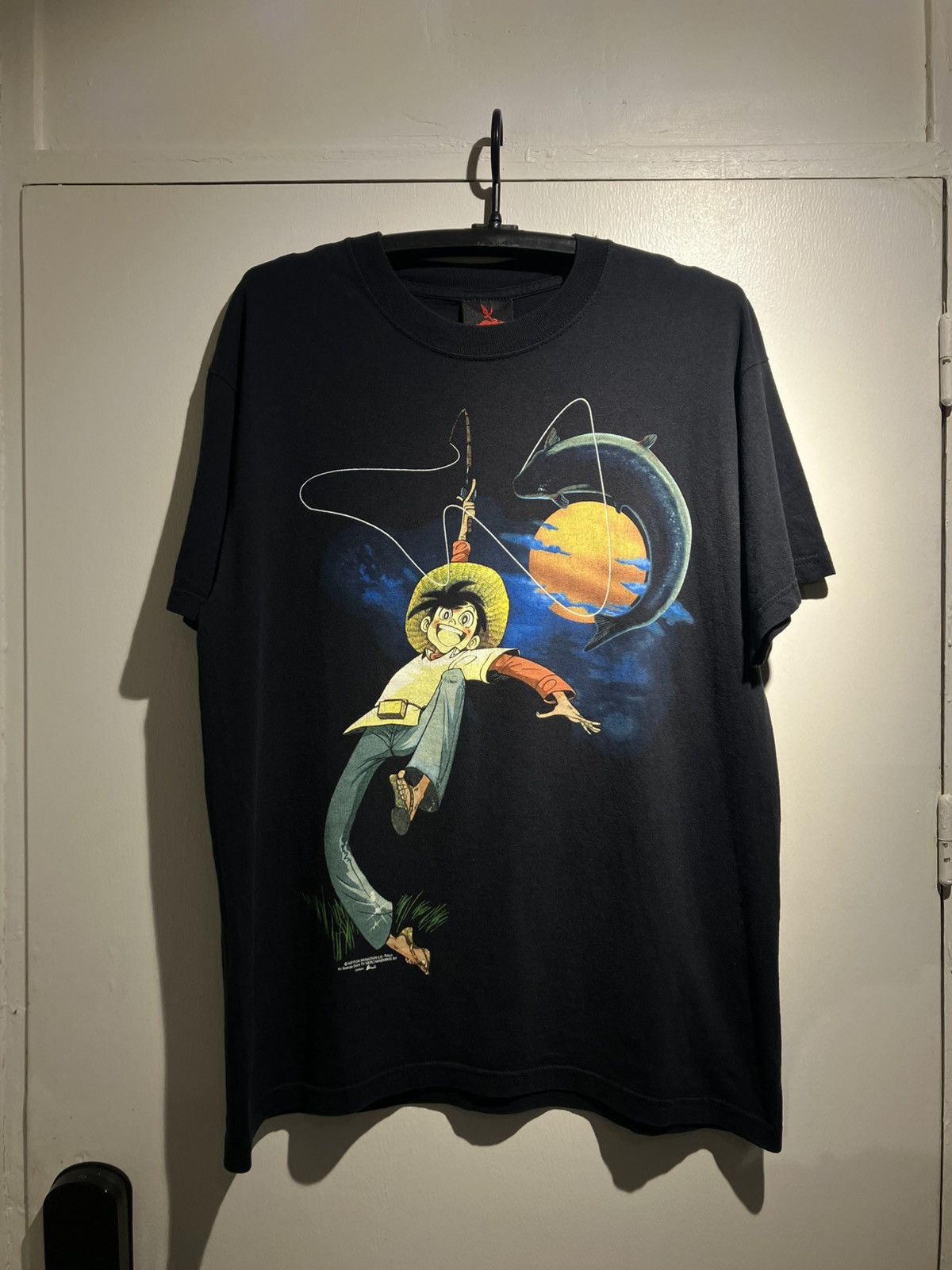 Anime Vtg Tsurikichi Sanpei 2000official Europe Merchandise Tee Hoodie, Sweatshirt | PodTeesHub.com
