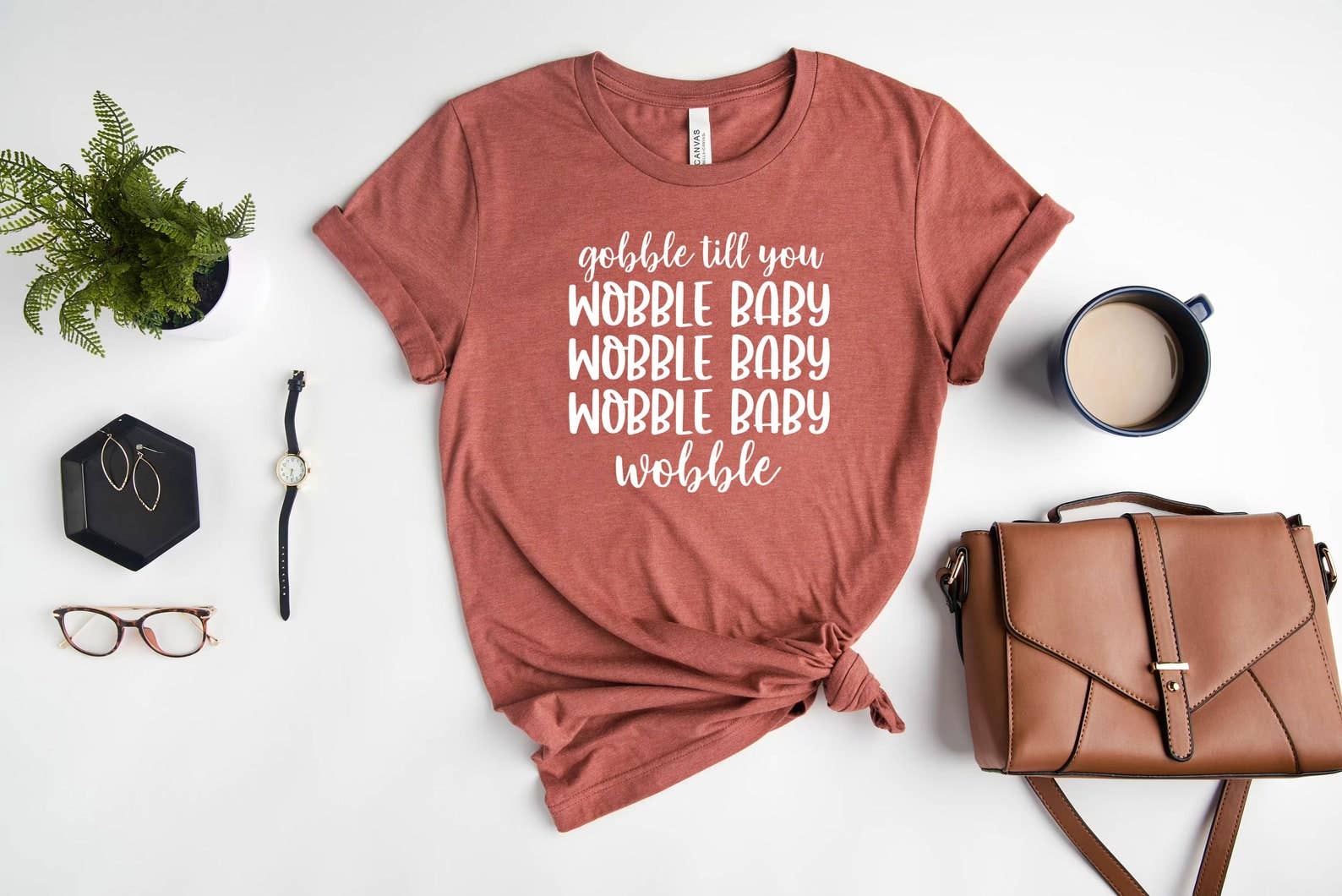 Gobble Till You Wobble Baby T-Shirt Hoodie, Sweatshirt | PodTeesHub.com