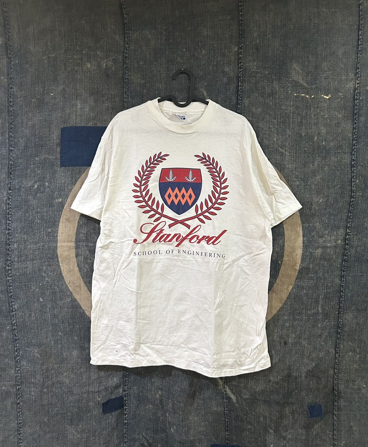 Vintage Stanford Engineering Thrashed Distressed Vintage T Shirt 90s Hoodie, Sweatshirt | PodTeesHub.com