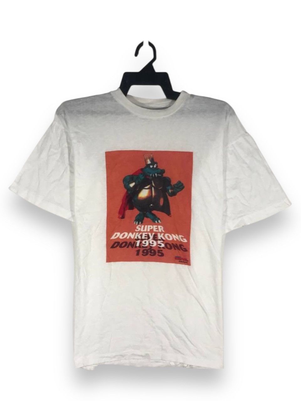 Vintage 1995 Super Donkey Kong Game King Kong T-Shirts, Hoodie, Sweatshirt | PodTeesHub.com