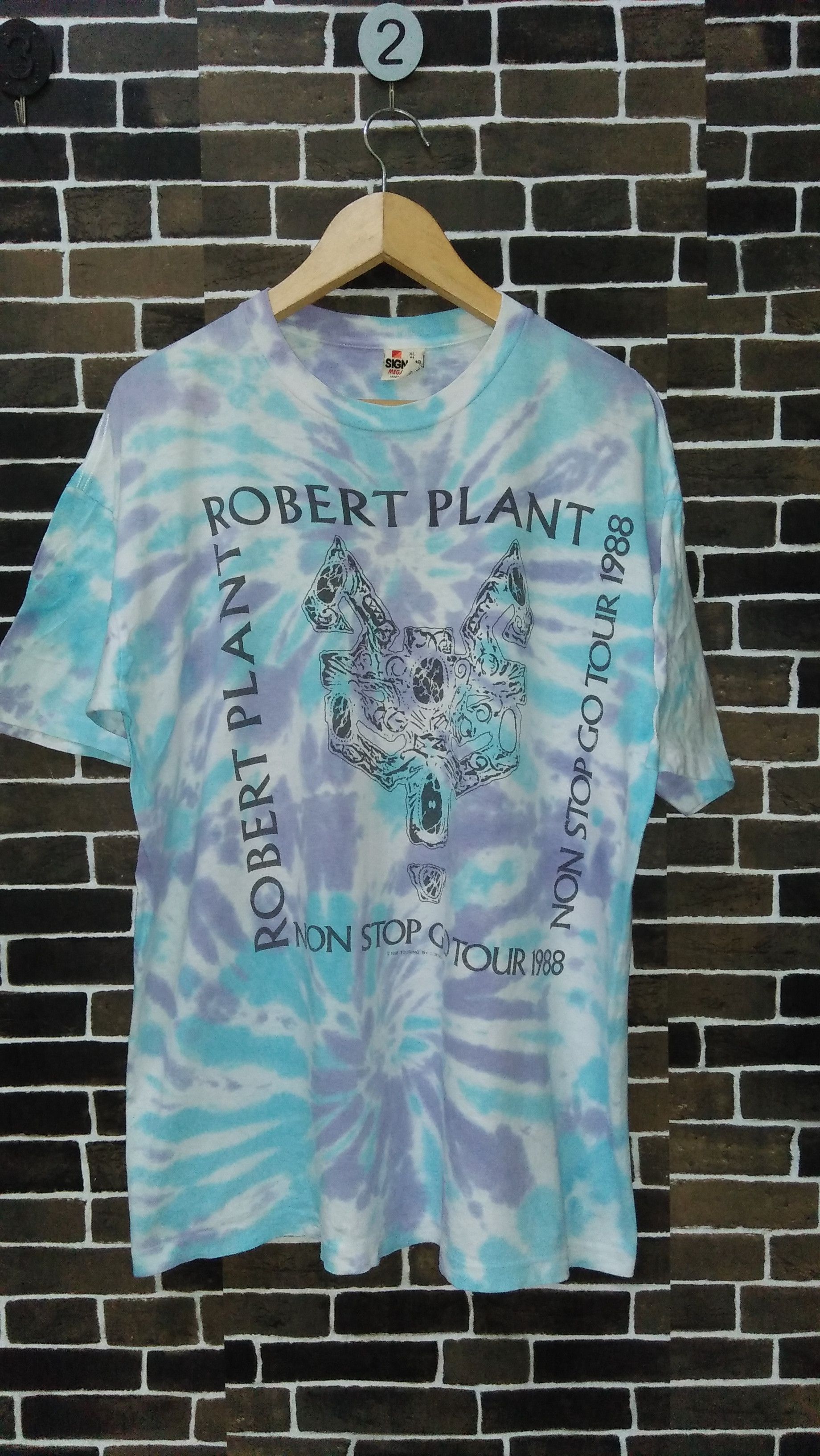 Led Zeppelin X Vintage Vintage 88 Robert Plant Tour 88 Tie Dye T Shirt Hoodie, Sweatshirt | PodTeesHub.com