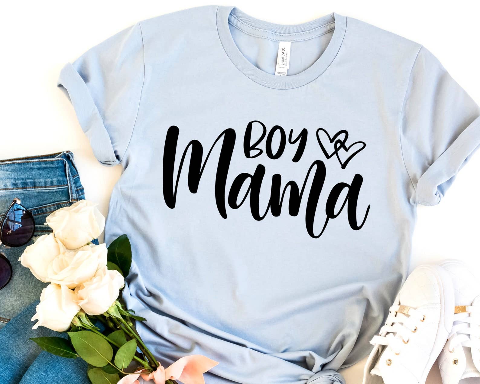 Boy Mama T-Shirt Hoodie, Sweatshirt | PodTeesHub.com