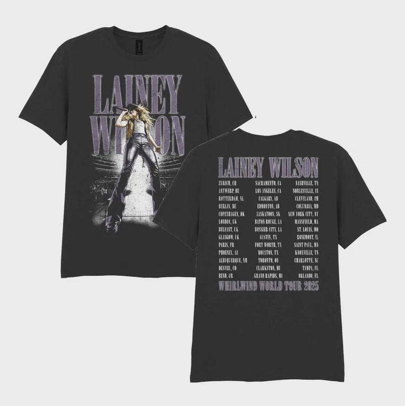 Whirlwind World Tour 2025 T-Shirt Hoodie, Sweatshirt | PodTeesHub.com