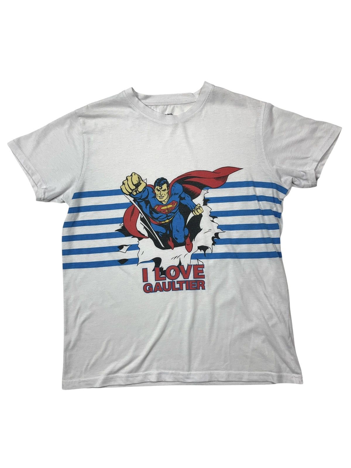 Other Vintage Jean Paul Gaultier Superman I Love Gaultier T-Shirts, Hoodie, Sweatshirt