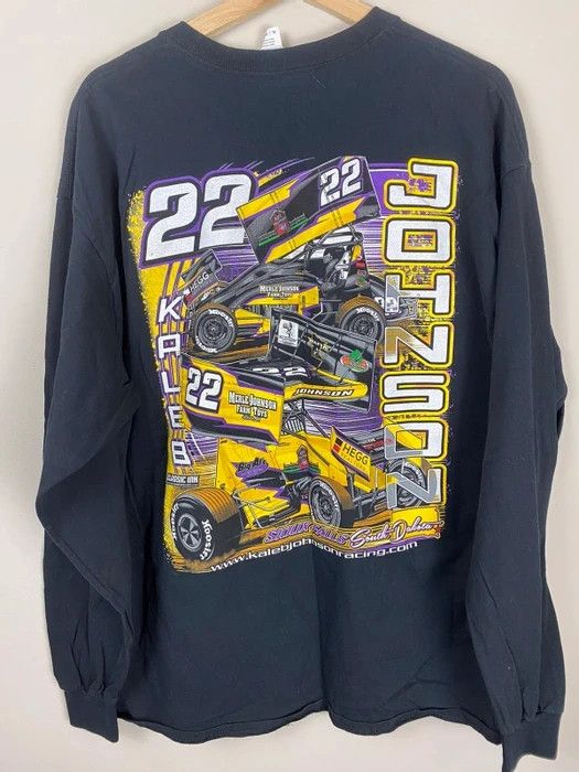 Nascar Vintage Kjr Racing Longsleeve T-Shirts, Hoodie, Sweatshirt | PodTeesHub.com