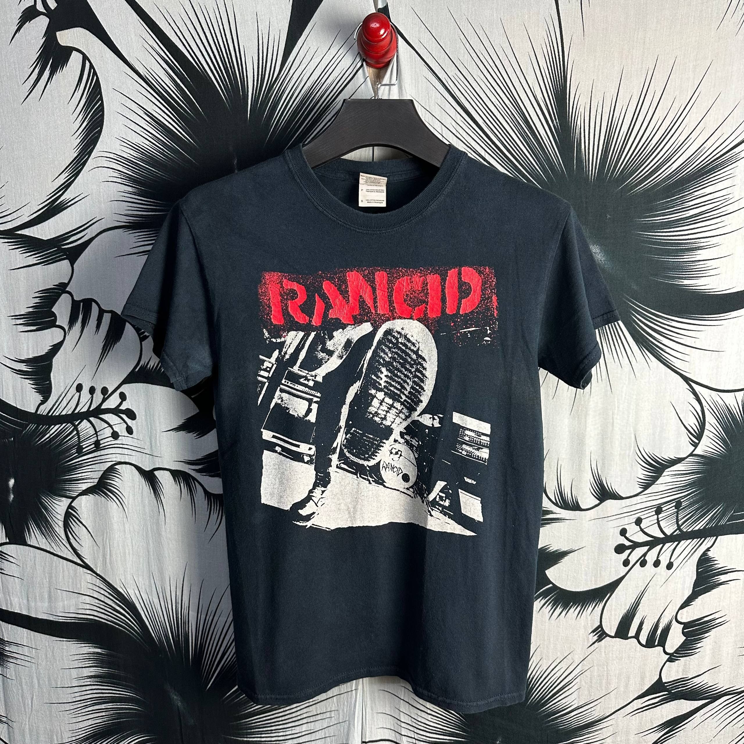 Band Tees Vintage Rancid Faded Punk Band T Shirt Hoodie, Sweatshirt | PodTeesHub.com