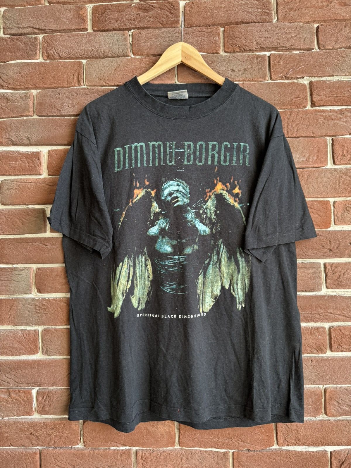 Band Tees Rare Vintage Dimmu Borgir 90s Metal Band T Shirt Death Cult Hoodie, Sweatshirt | PodTeesHub.com