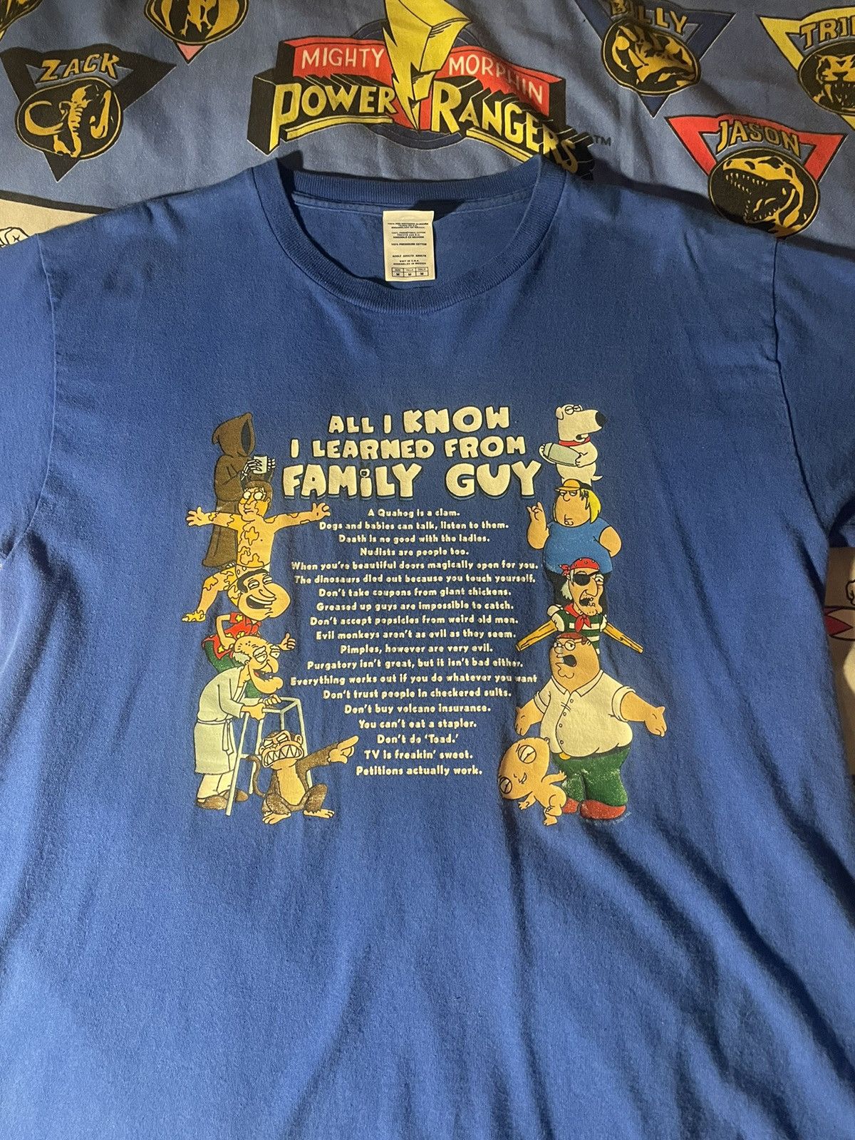 Vintage 2000s Family Guy Slogan Tee Shirt Hoodie, Sweatshirt | PodTeesHub.com